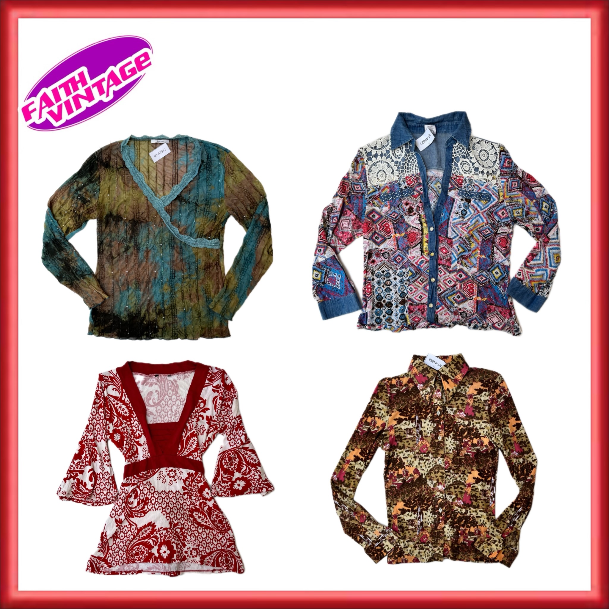 Mix Shade Palette Tops Bundle(FV-578)