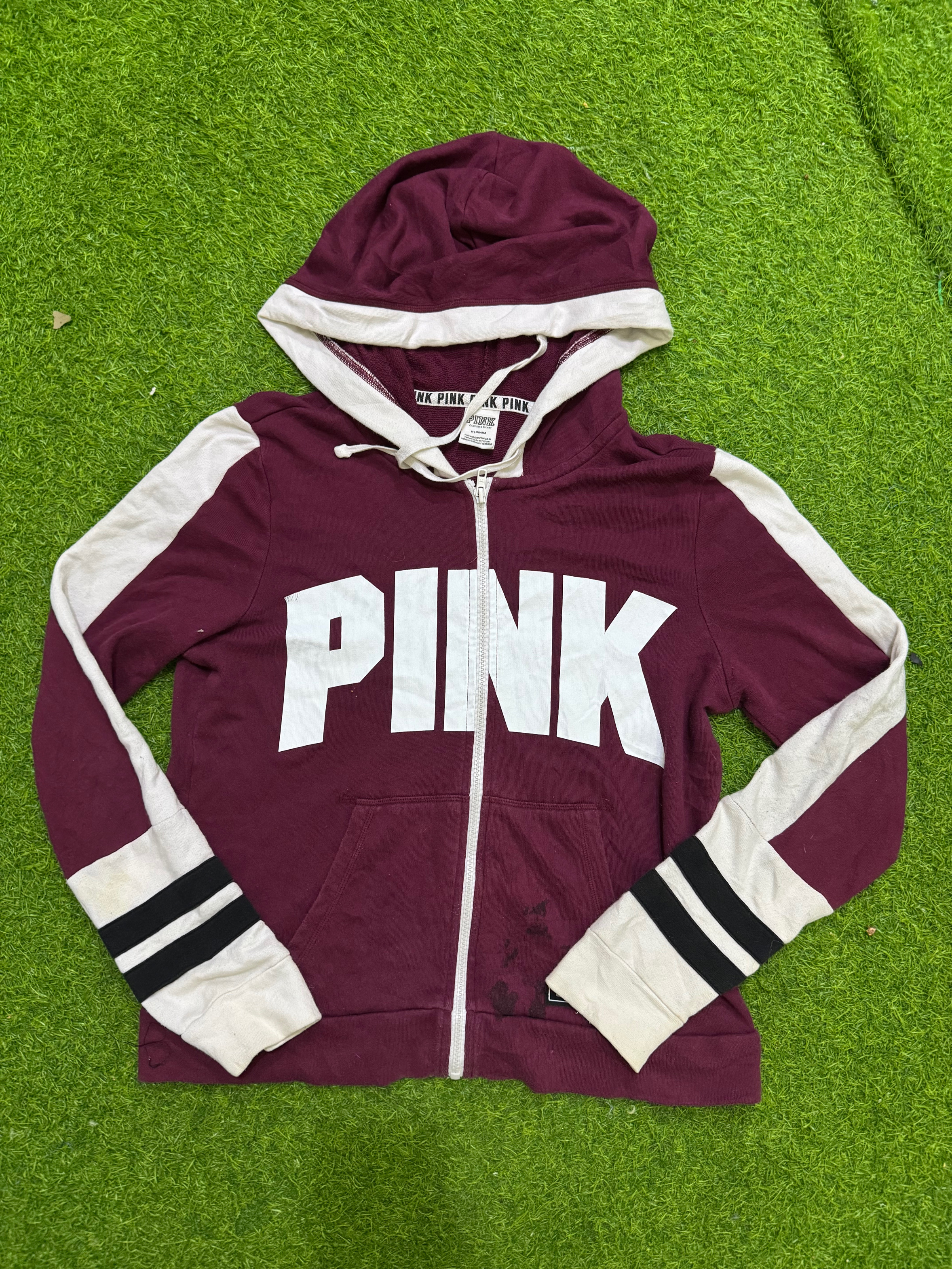 Pink hoodies