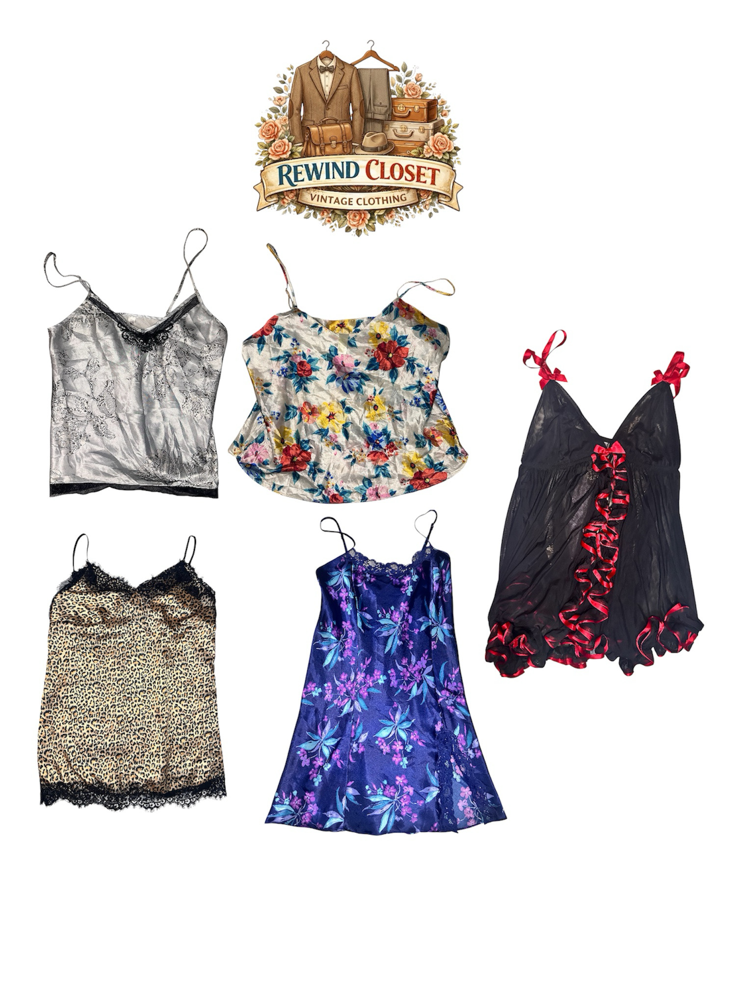 Vintage Y2K style Cami & Slip Dress Bundle | 90s A..