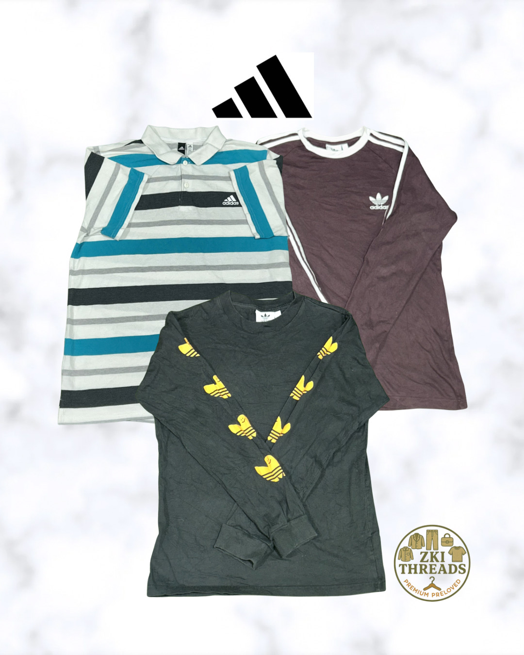Adidas T-Shirts & Polo (ZKI-107)