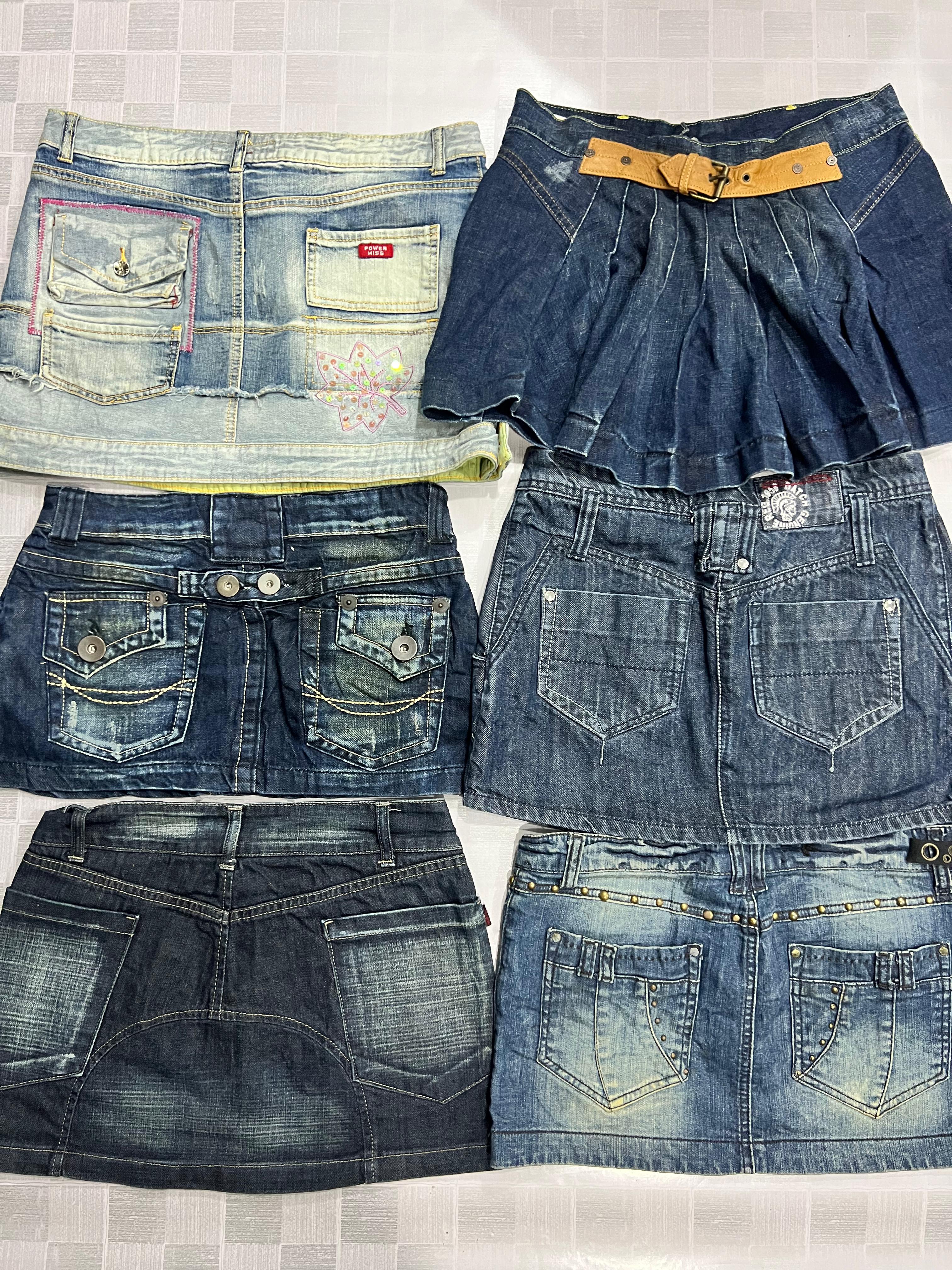 R418 Ladies Premium Y2K Mini Skirts