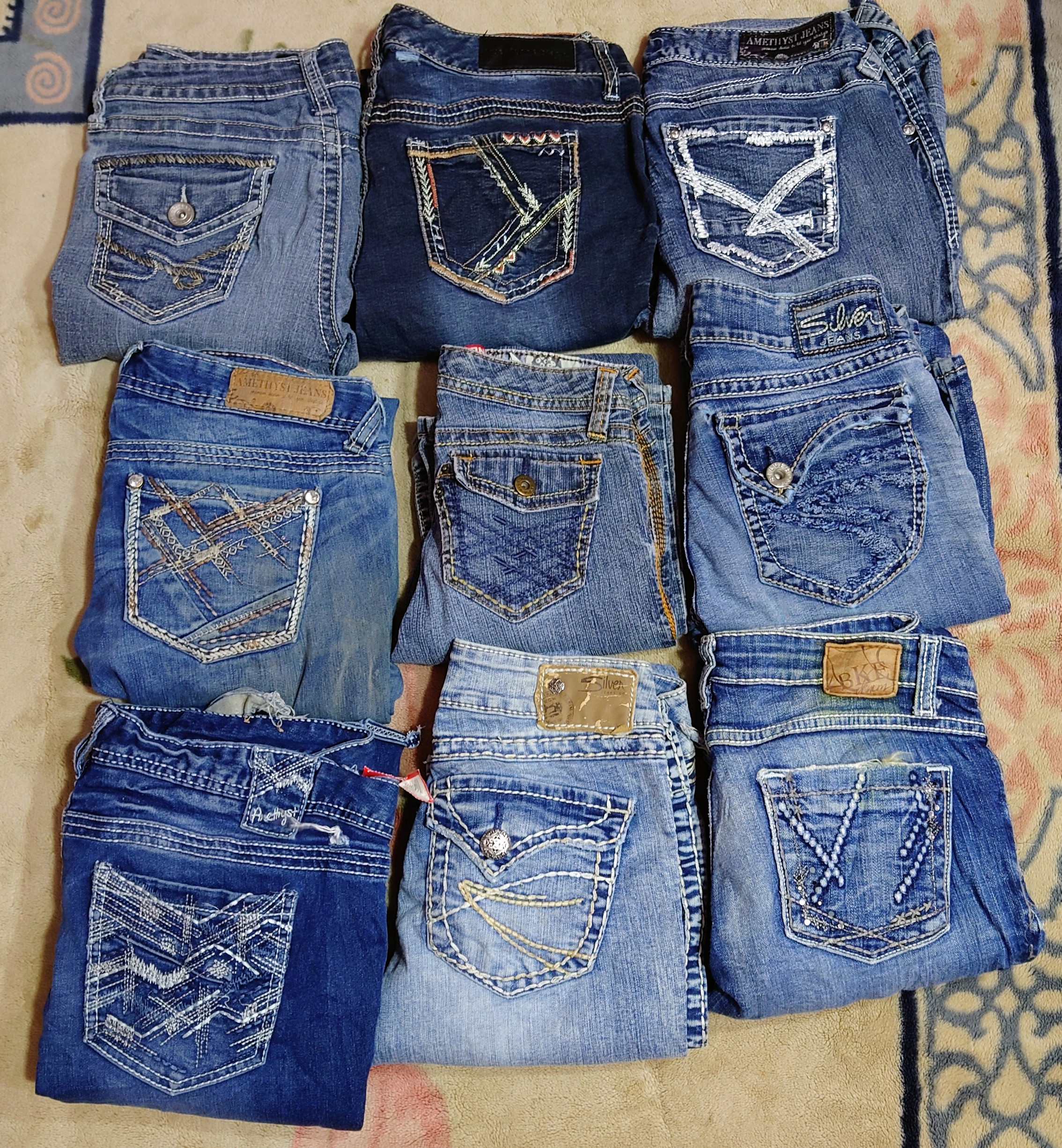 AMETHYST AND OTHER BRAND JEANS(17)
