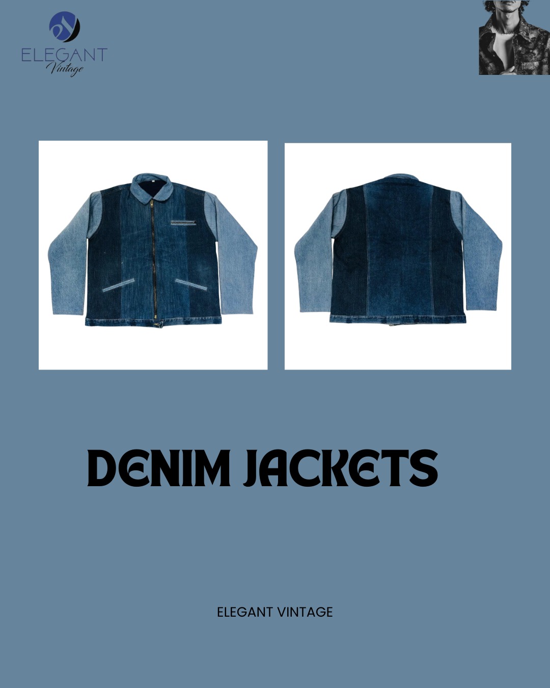 UPCYCLING Denimjacken - EVR0102