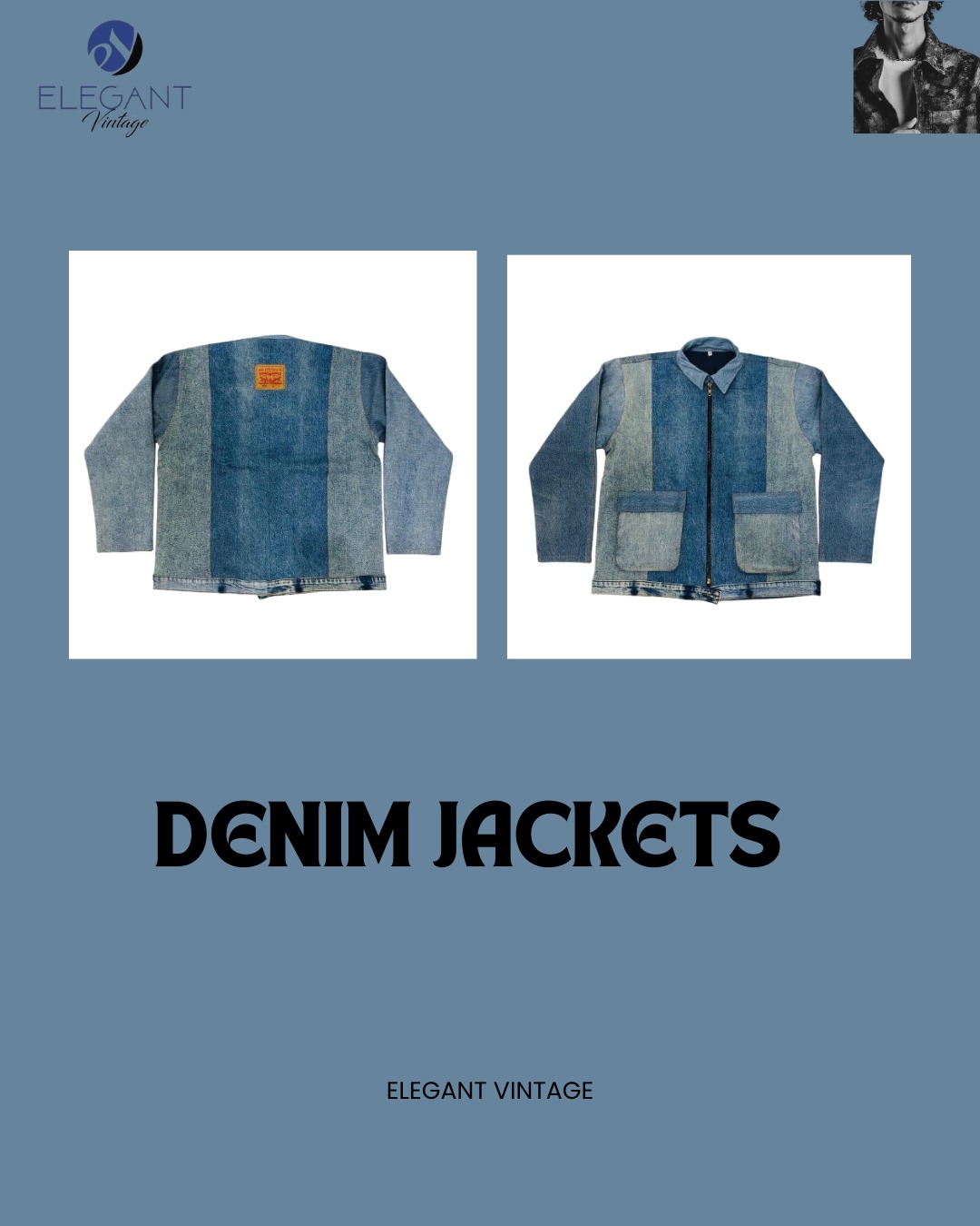 WIEDERVERWERTETE Denimjacken - EVR0103