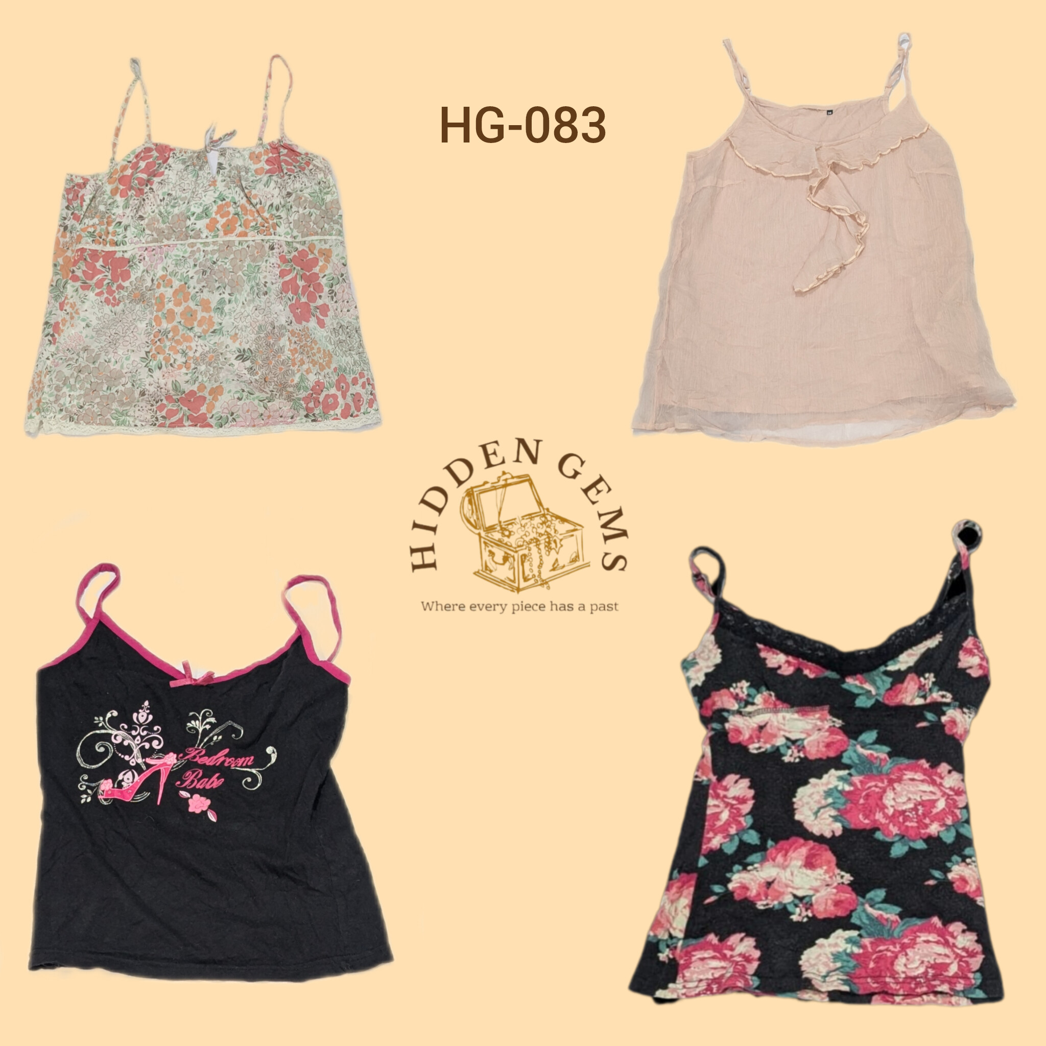 Y2K mixed romantic tops(HG-083)