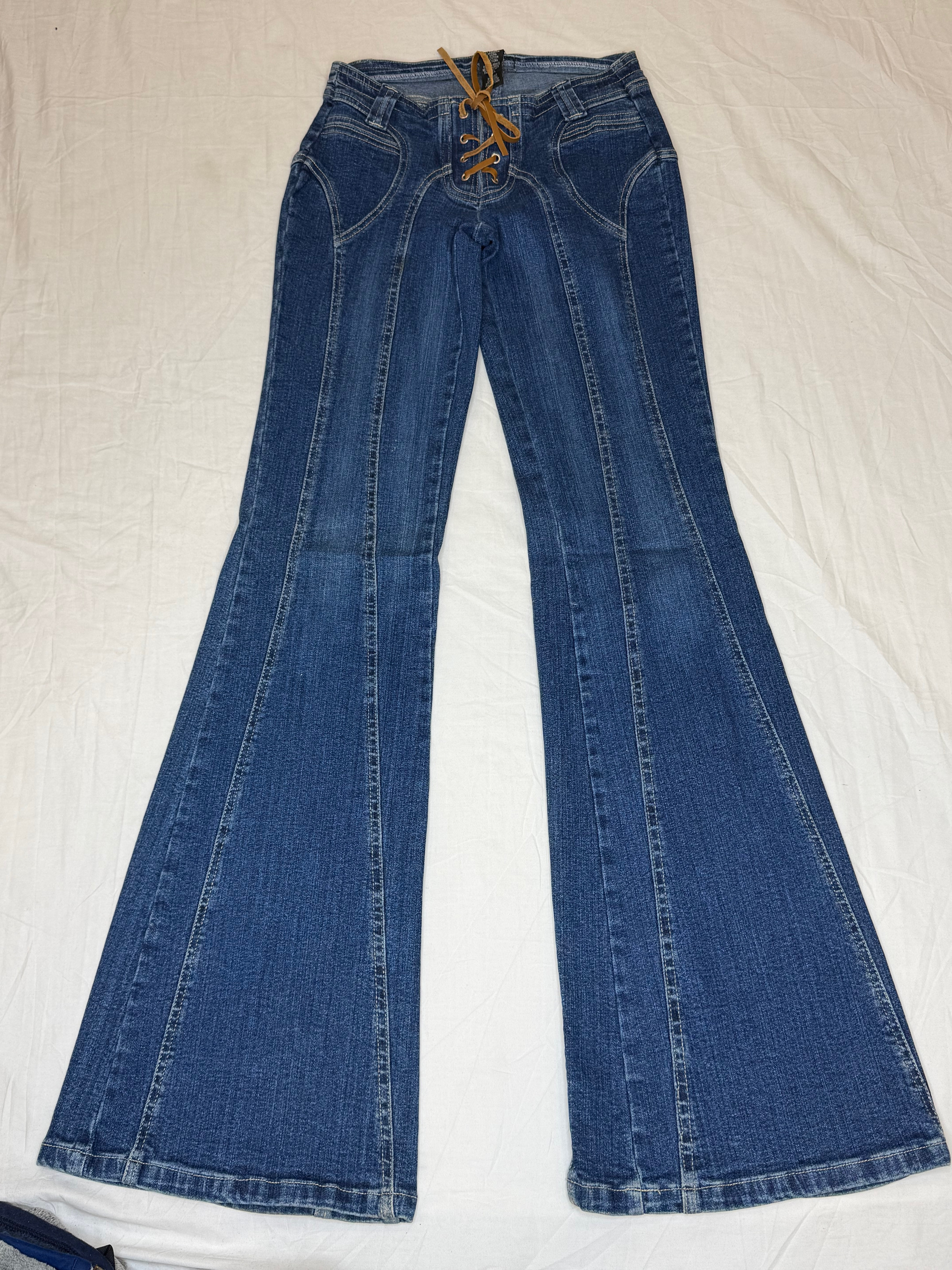 Y2K Flare Jeans | V-T358