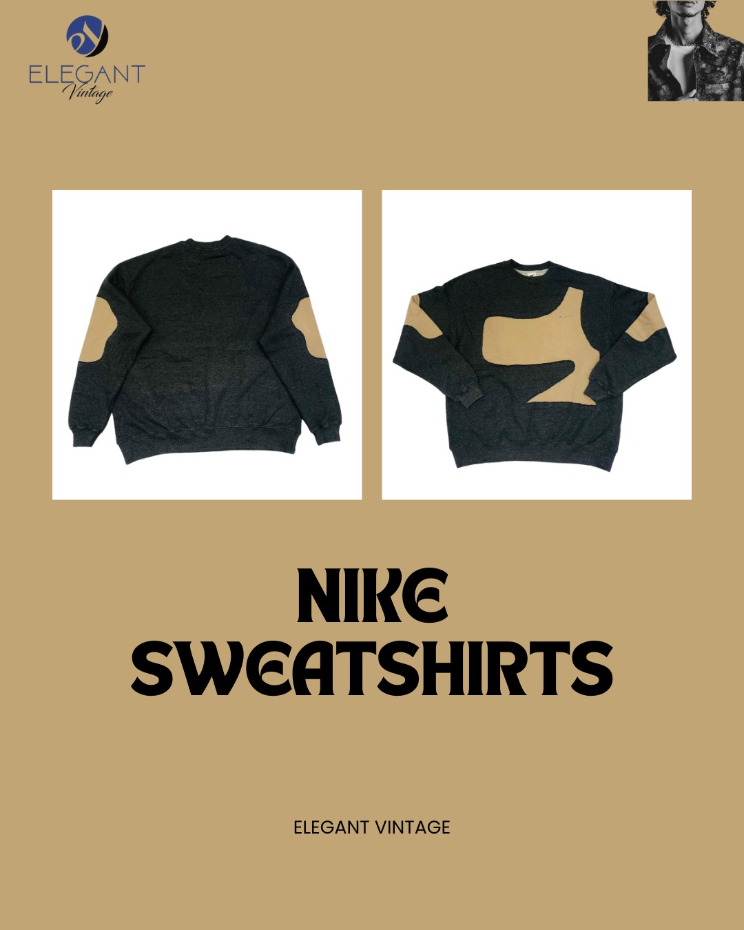 UPCYCLED Nike Sweatshirts - EVR0111