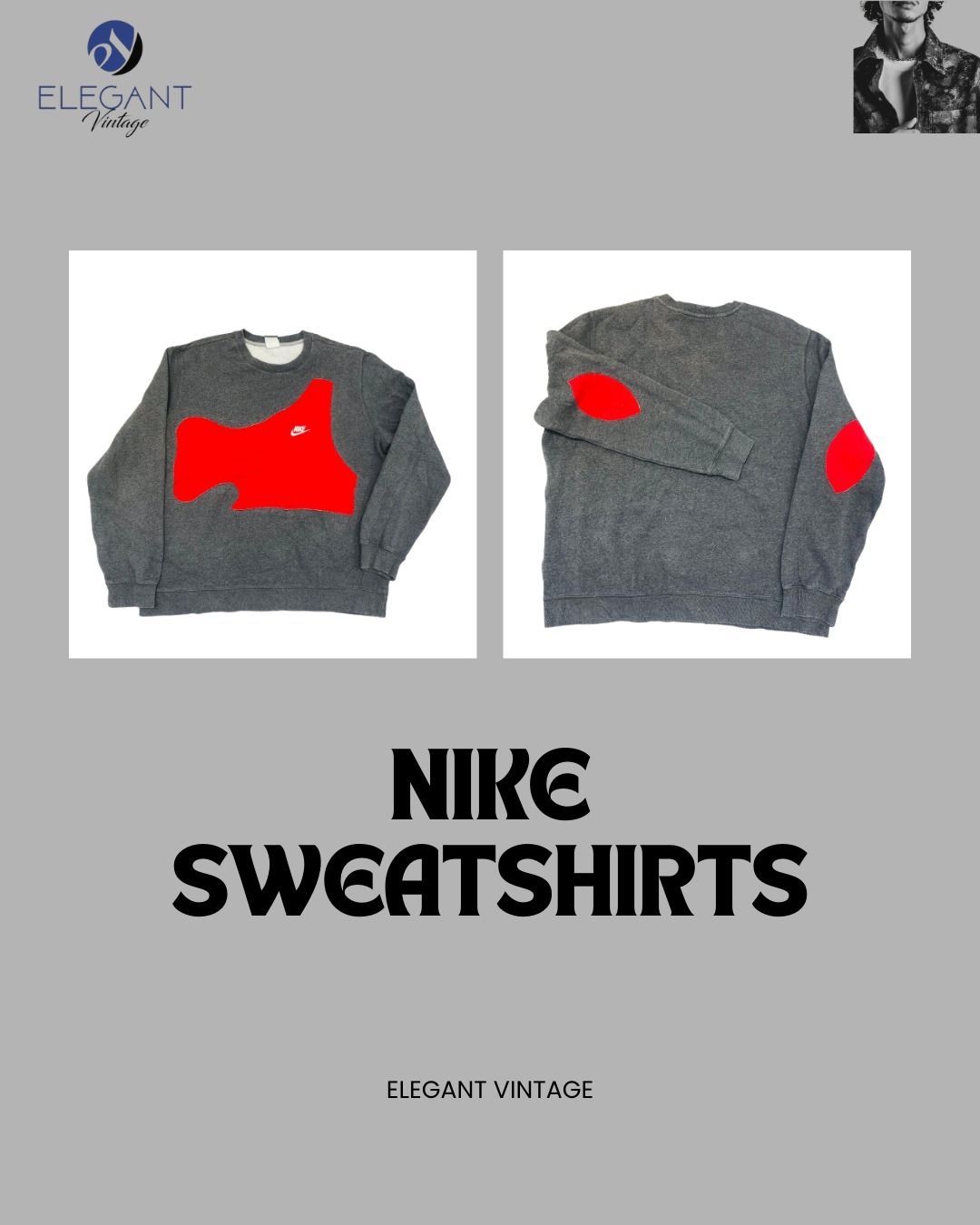 UPCYCLED Nike Sweatshirt - EVR0115
