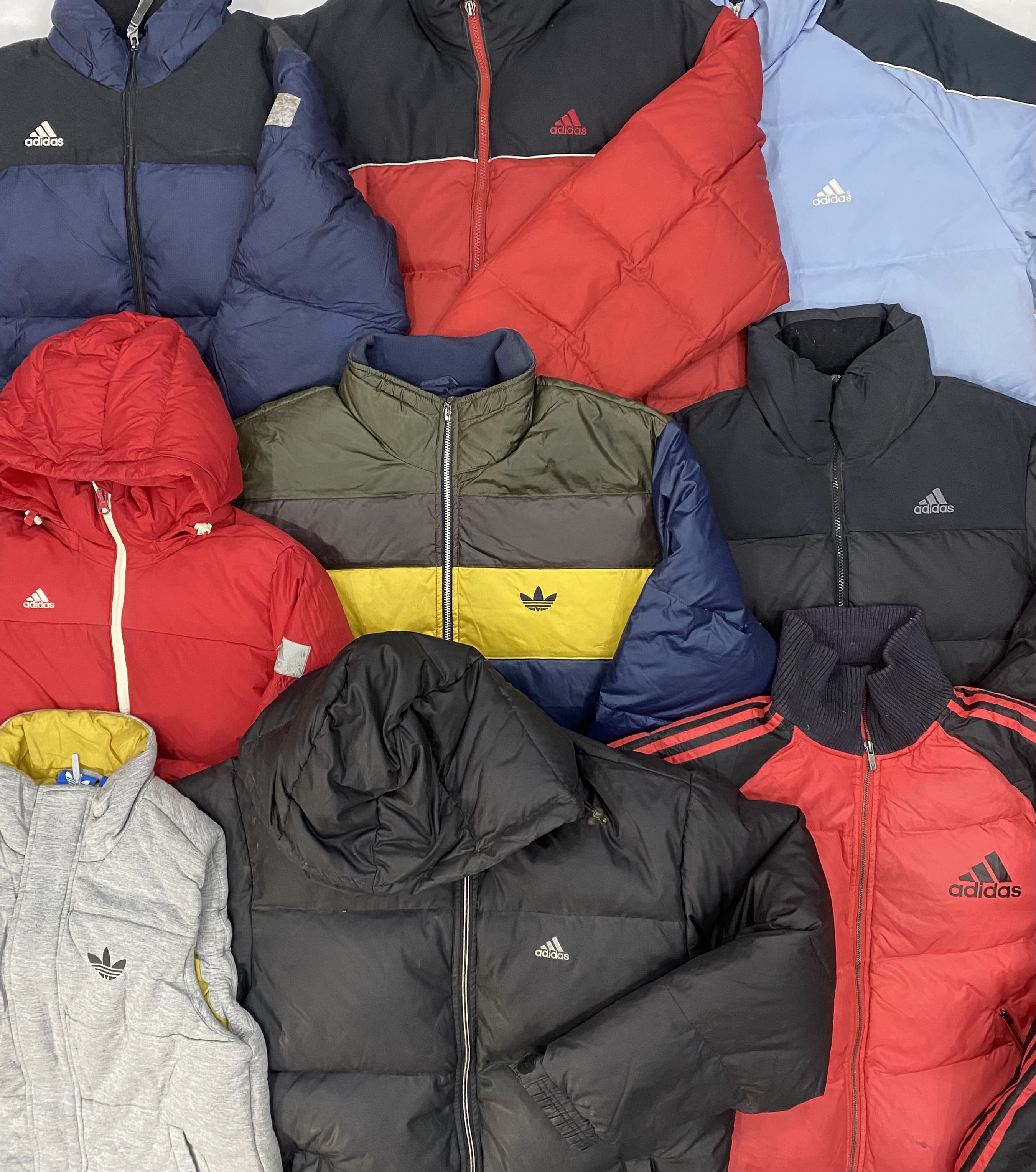 Chaquetas de plumas Adidas de marca