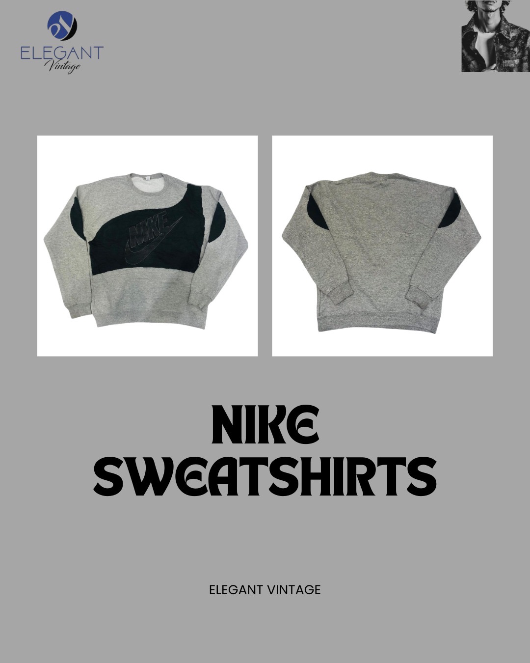 UPCYCLED Nike Sweatshirt - EVR0120