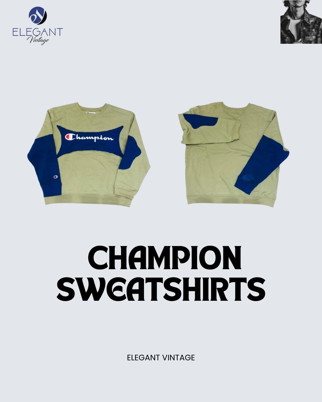 UPCYCLING Champion Sweatshirts - EVR0131