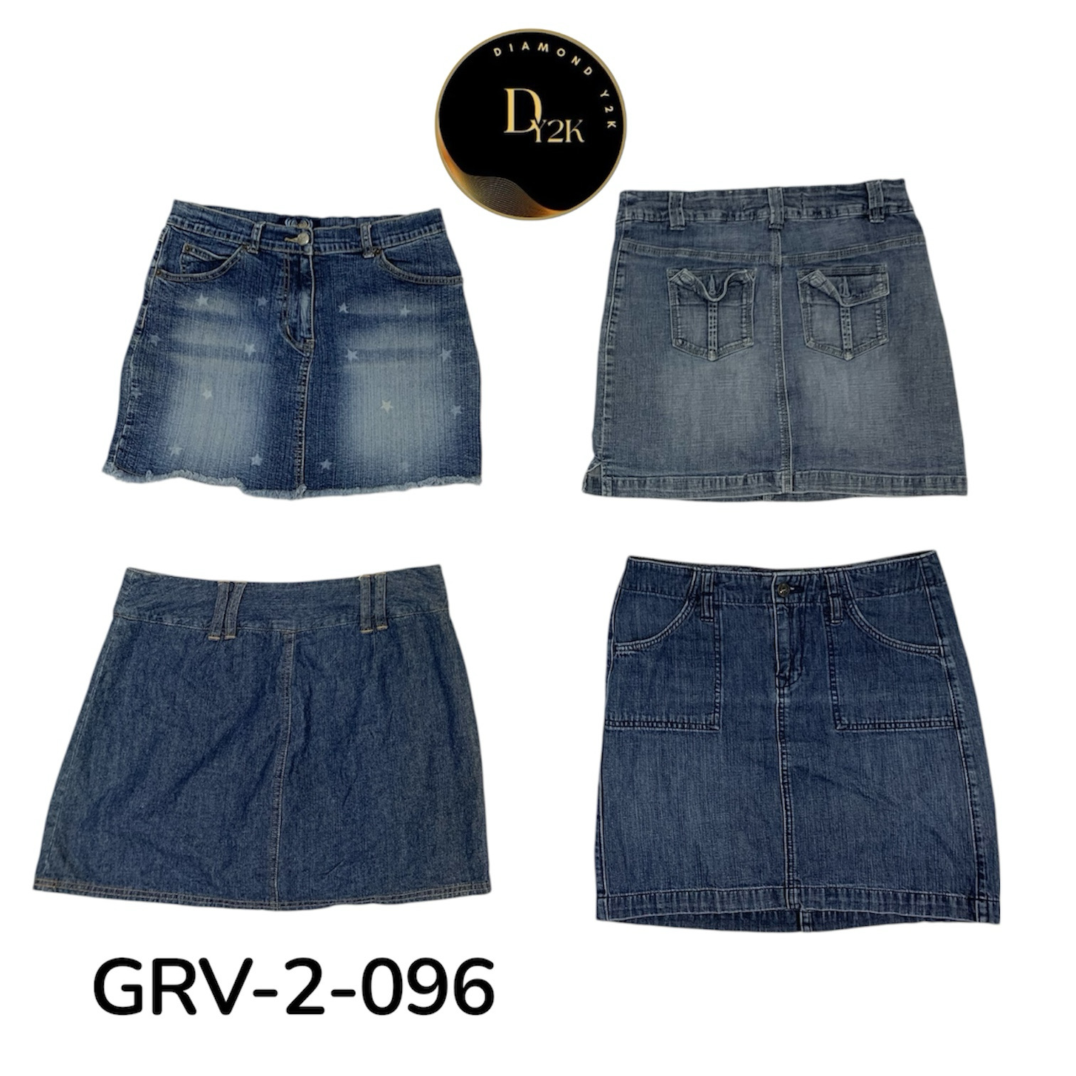 Authentic Y2K Denim-Minirock – Stilvoll & Langlebi..