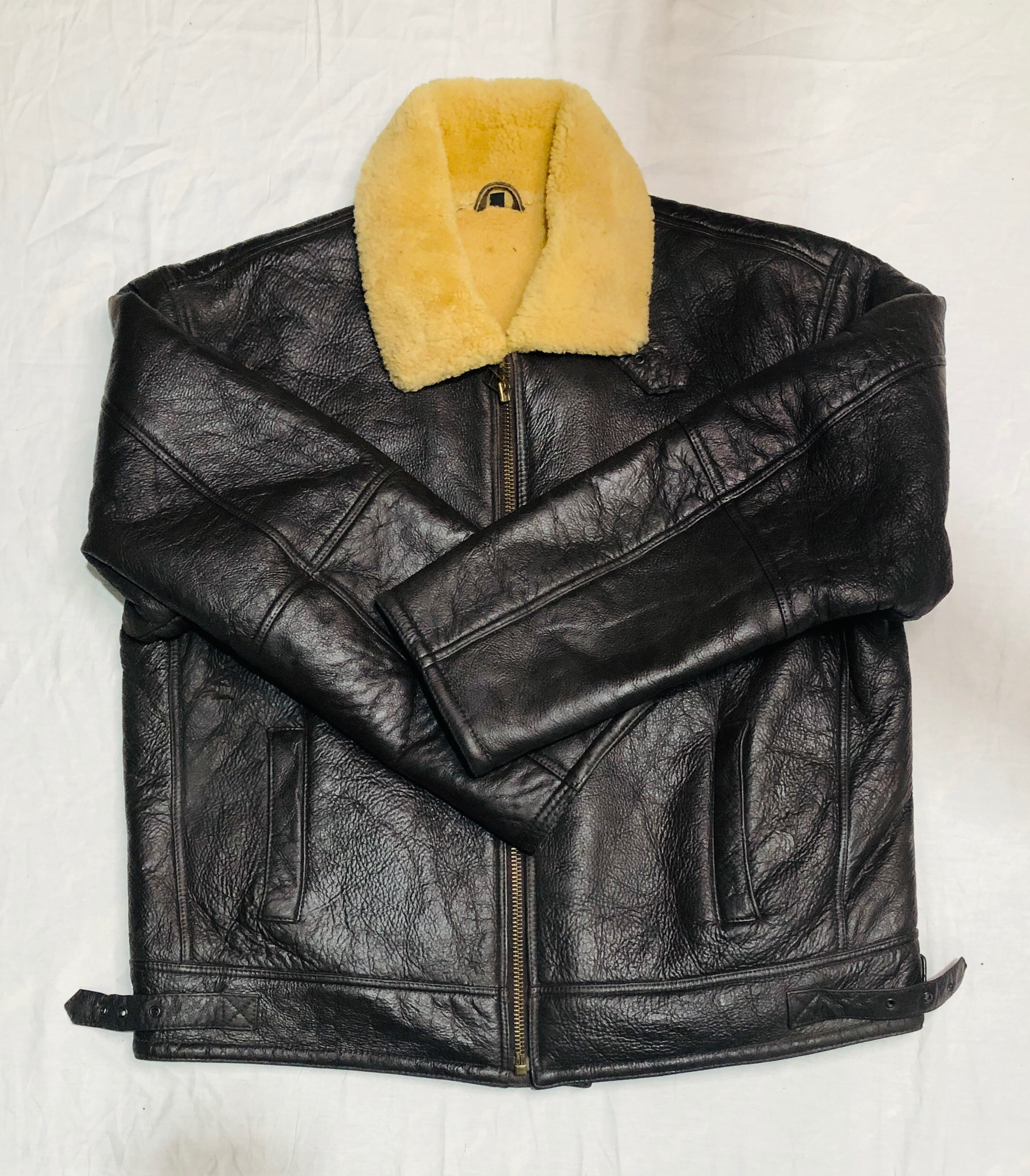 B-3 Style Leather Bomber Jackets – Classic Aviator..
