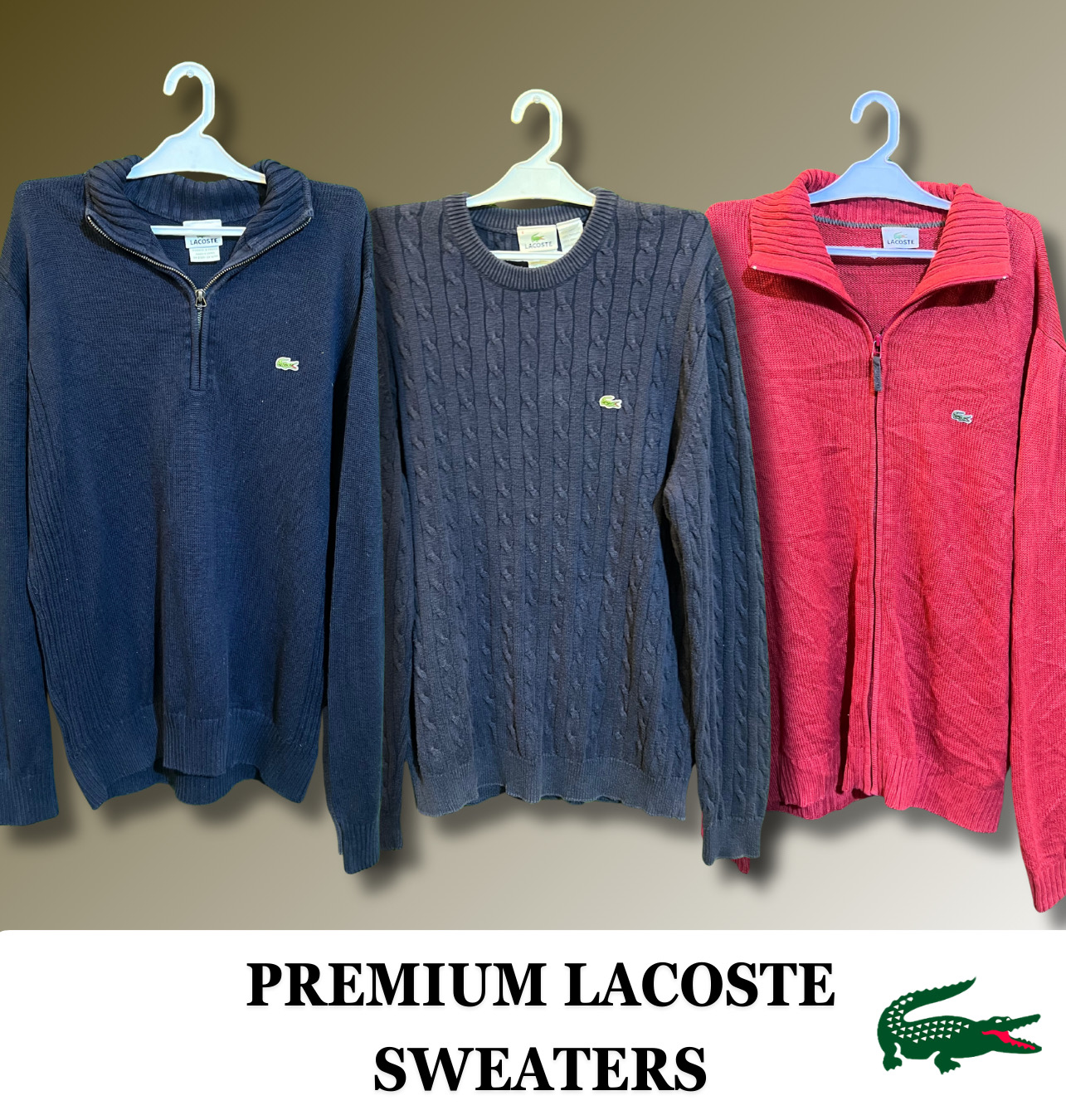 Premium Lacoste Sweaters