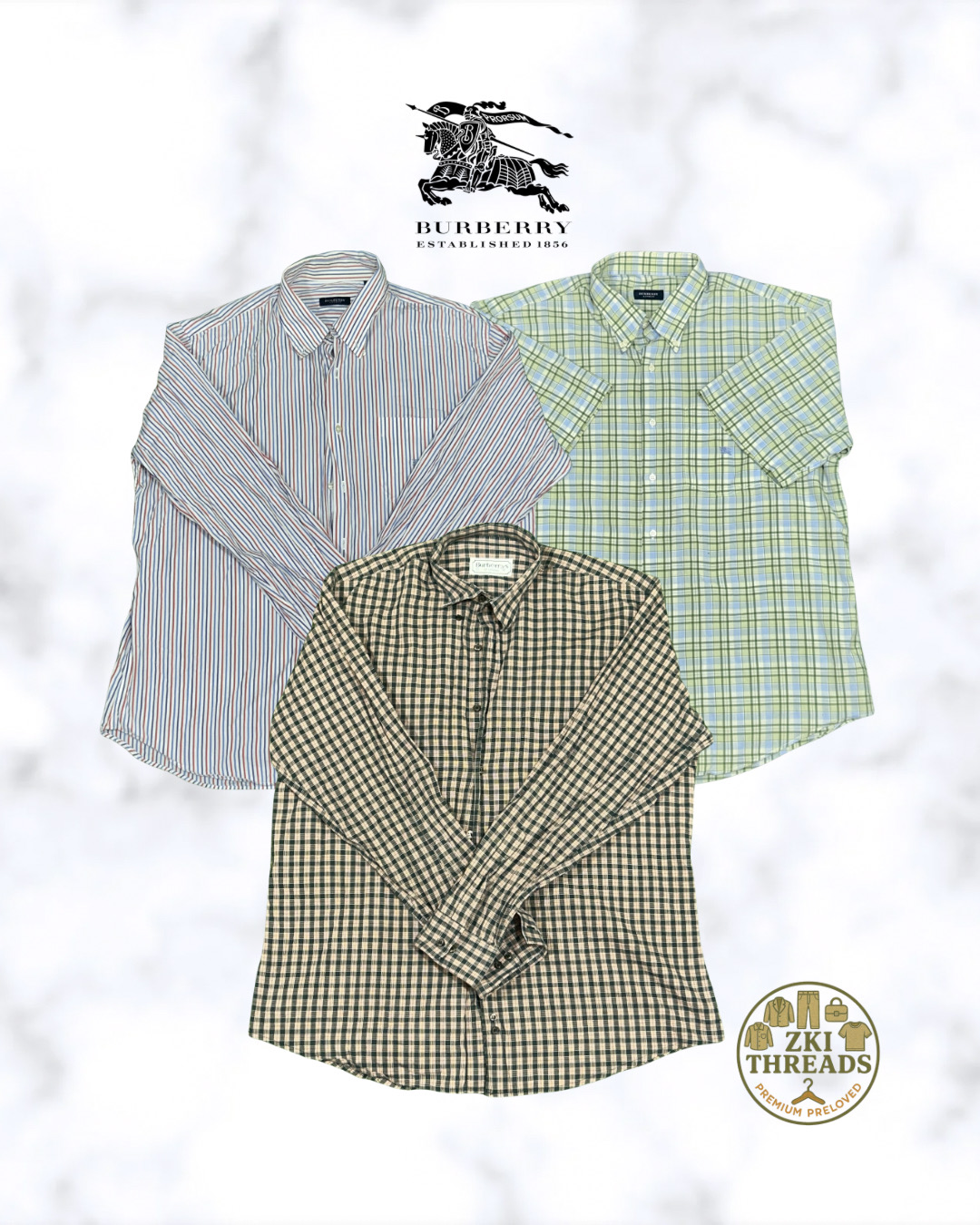 Burberry Shirts (ZKI-116)