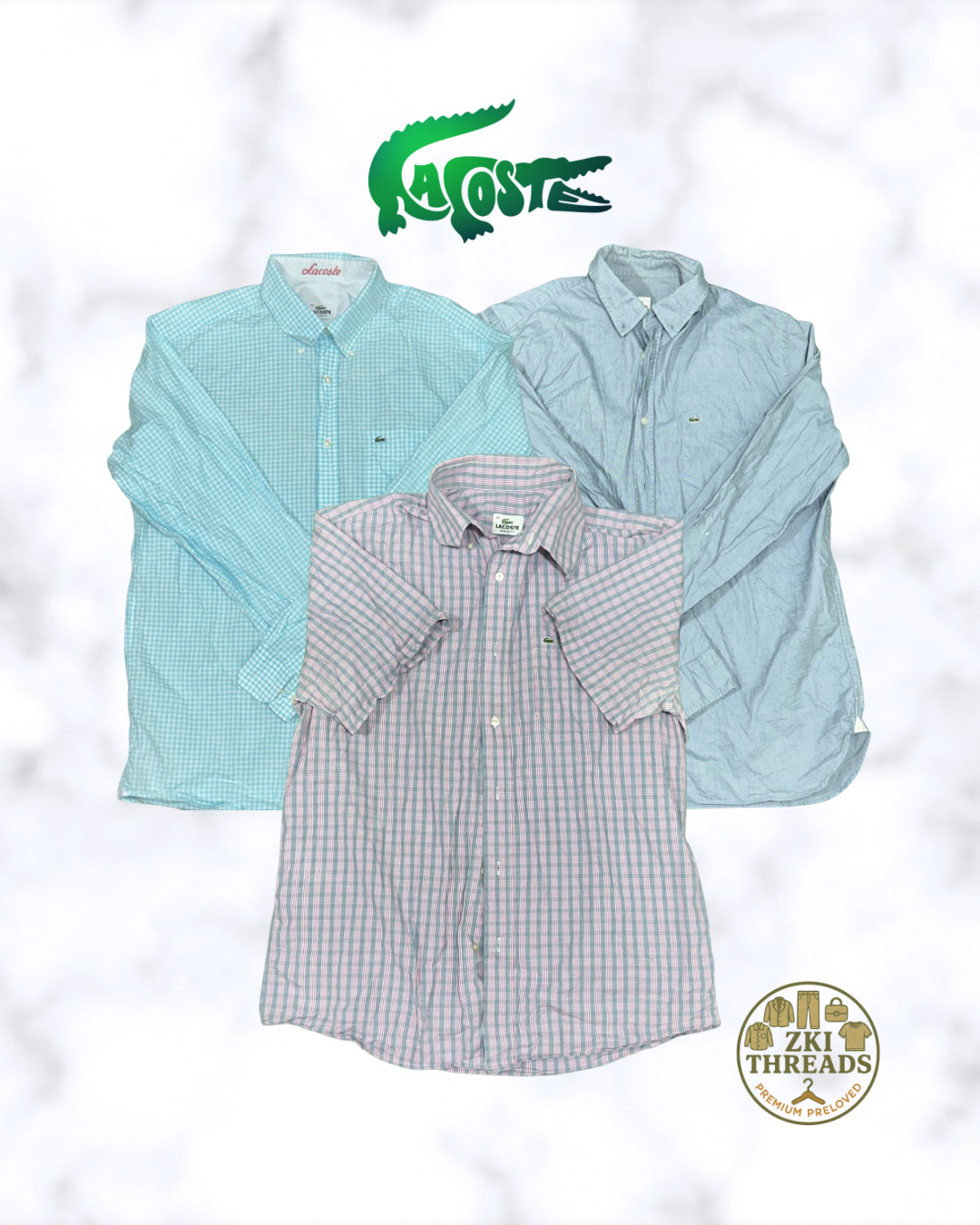 Lacoste Shirts (ZKI-129)