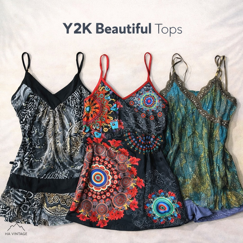 Y2K Beautiful Tops