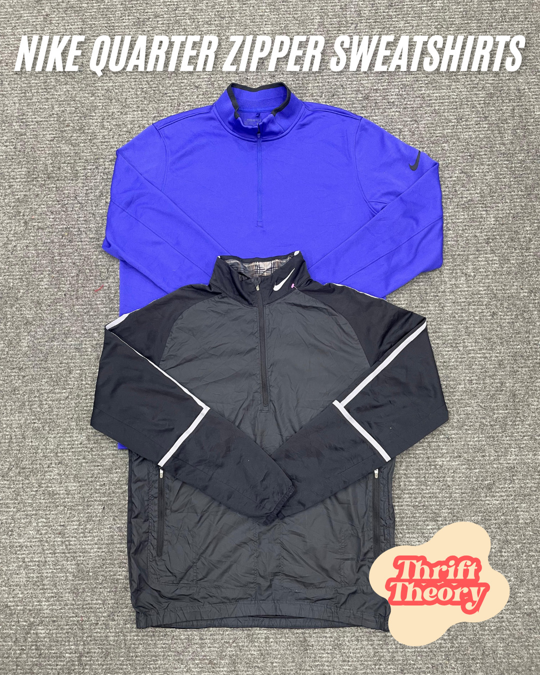 Nike Quarter Zipper Sweatshirts - (16/02)