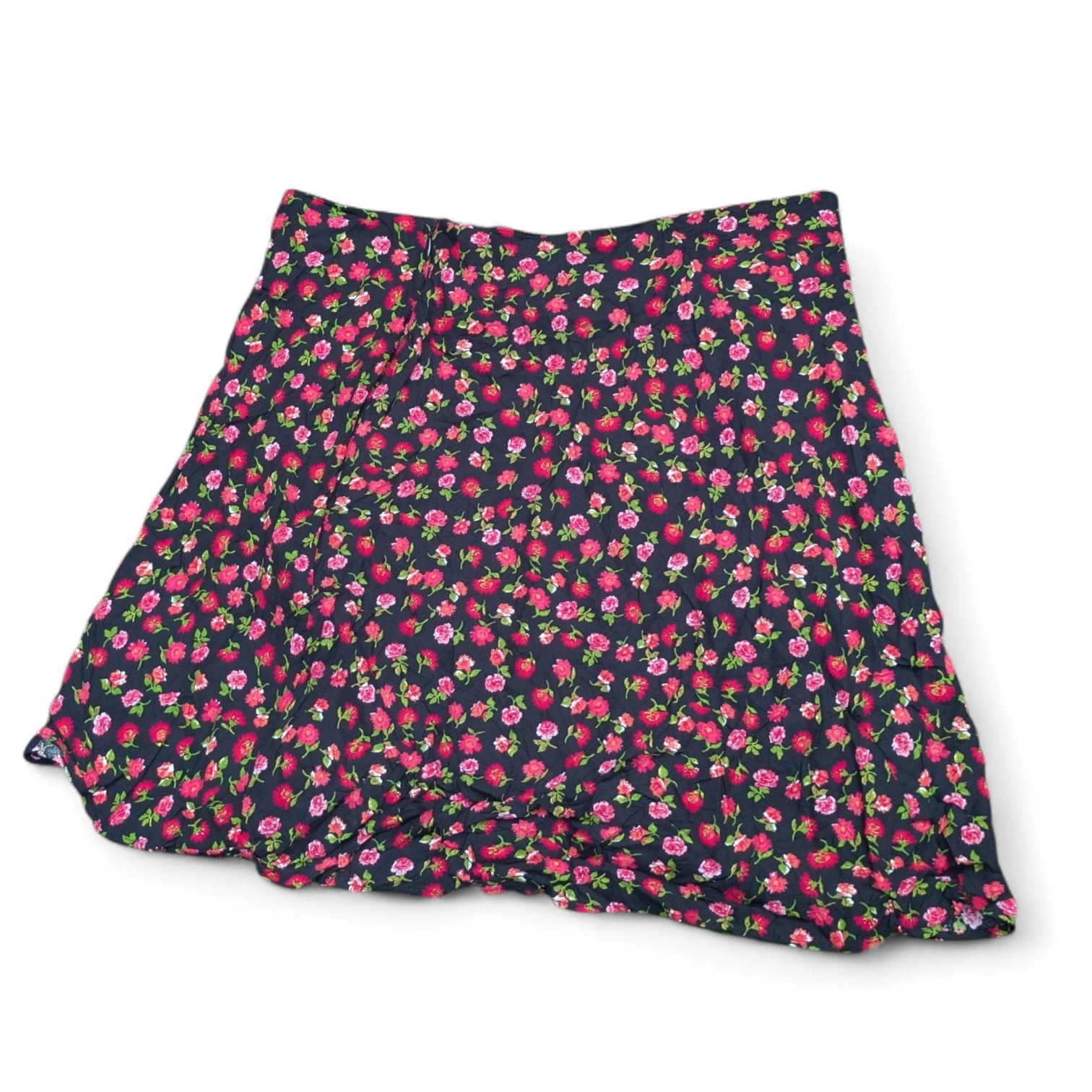 SA#432 Y2K Blumenmuster Minirocke