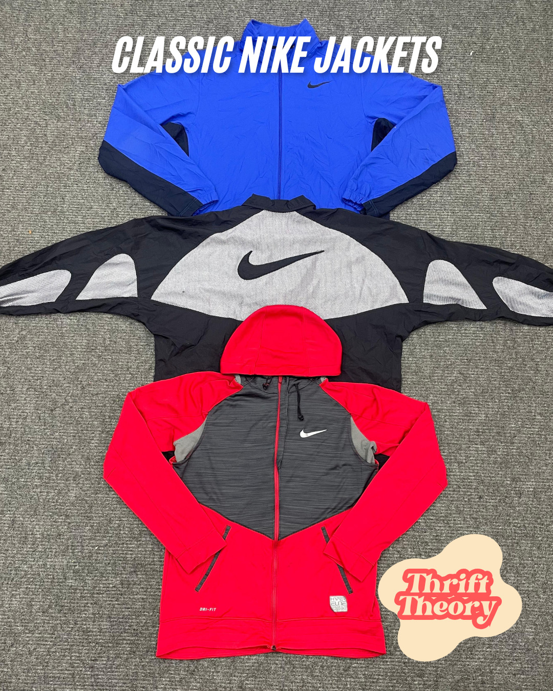 Chaquetas Nike Clásicas - (16/02)