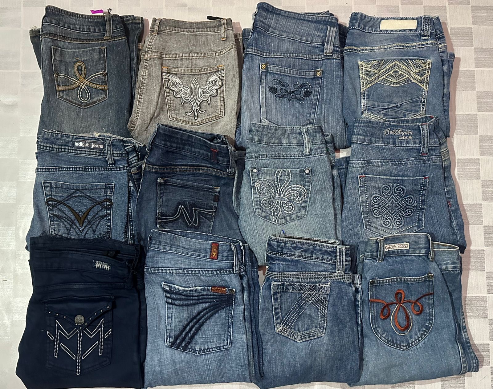 ROCK&ROLL AND OTHER MIX BRANDS JEANS (ID 1361)