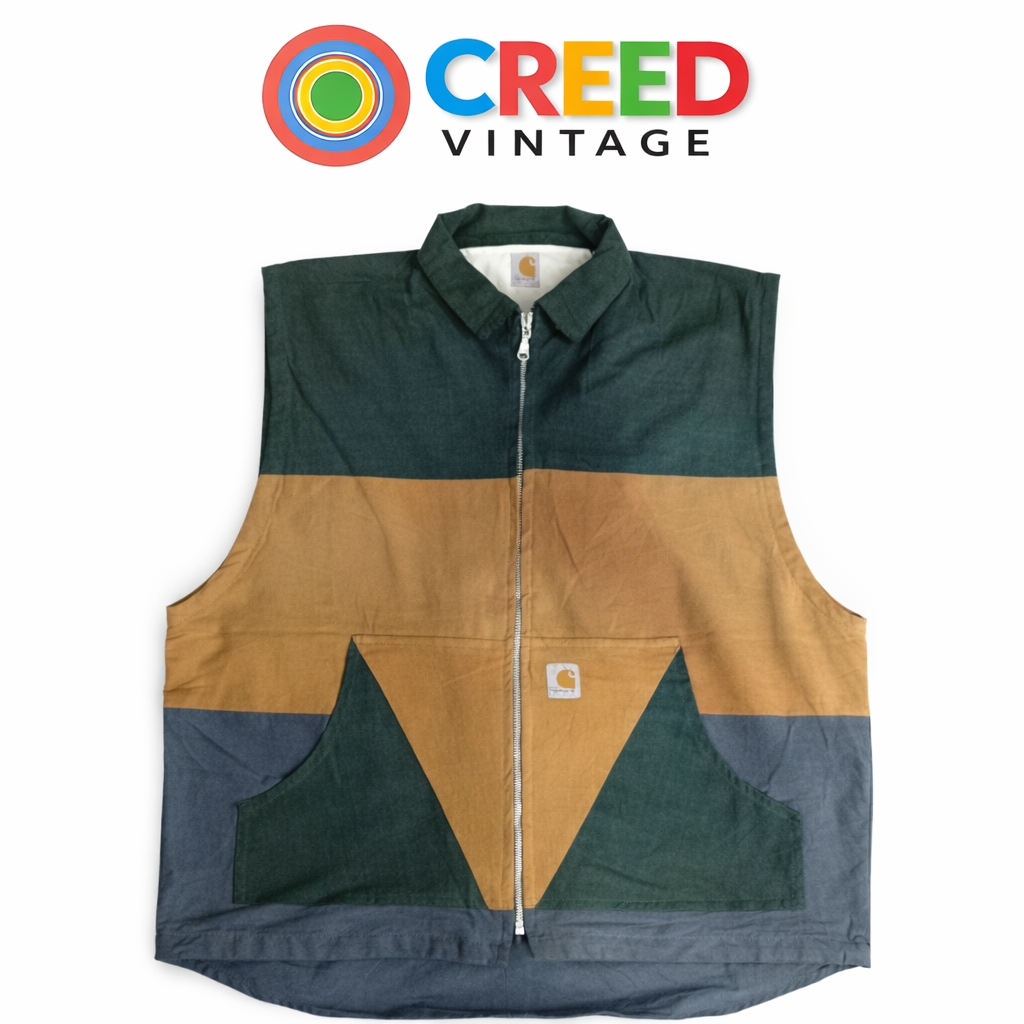CR6622 Colete Patchwork Carhartt Reciclado