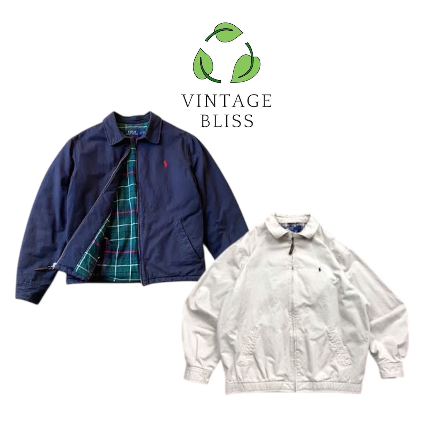 Upcycled Polo Ralph Lauren Harrington Ja..