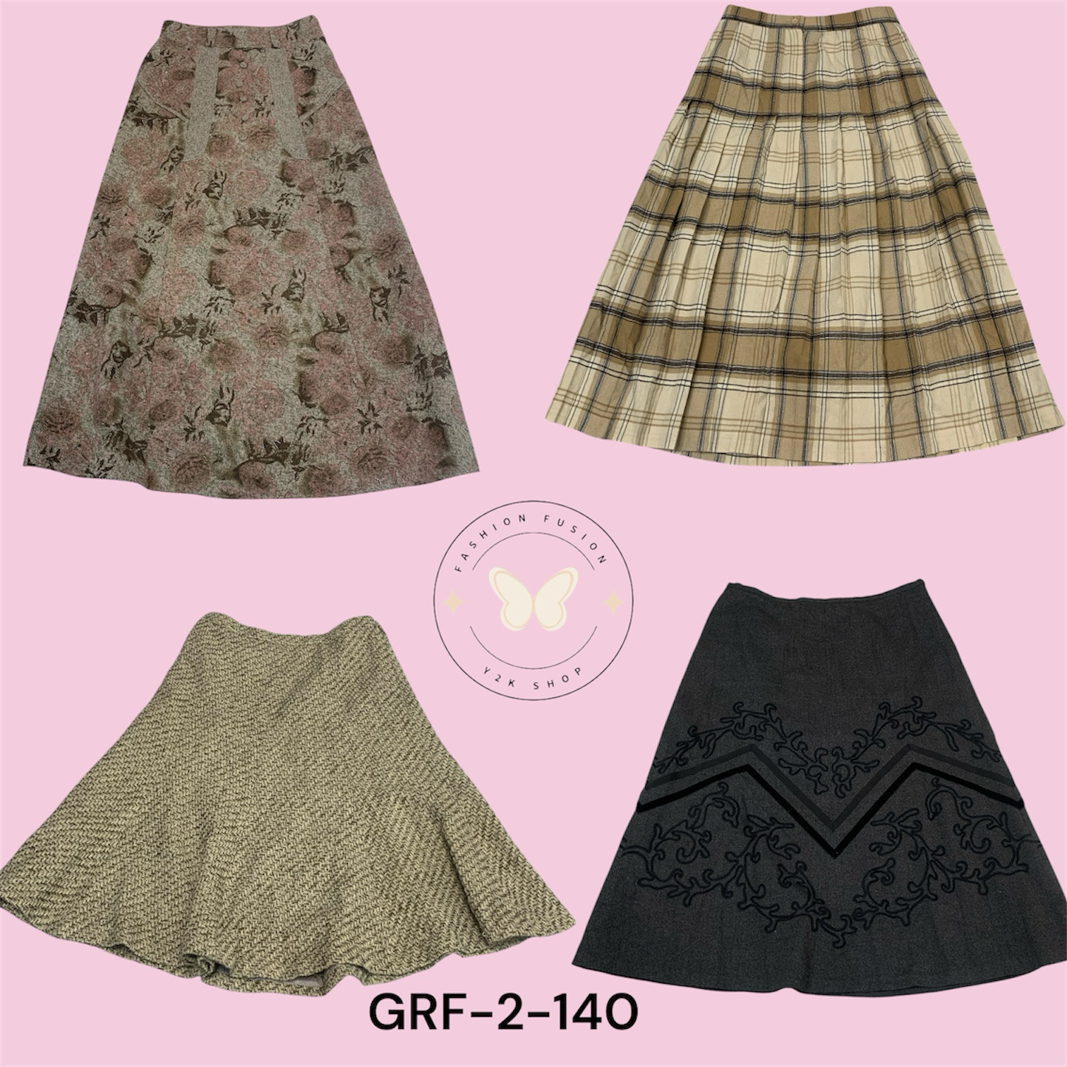 Jupe en laine prête pour le bureau – Coupe profess..