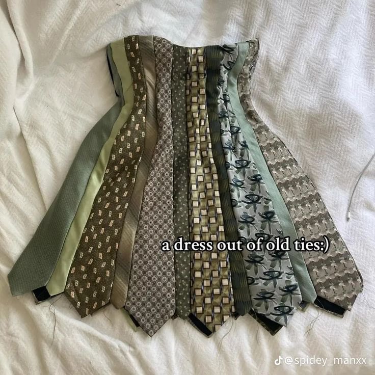 Vestido de estilo Y2K reciclado