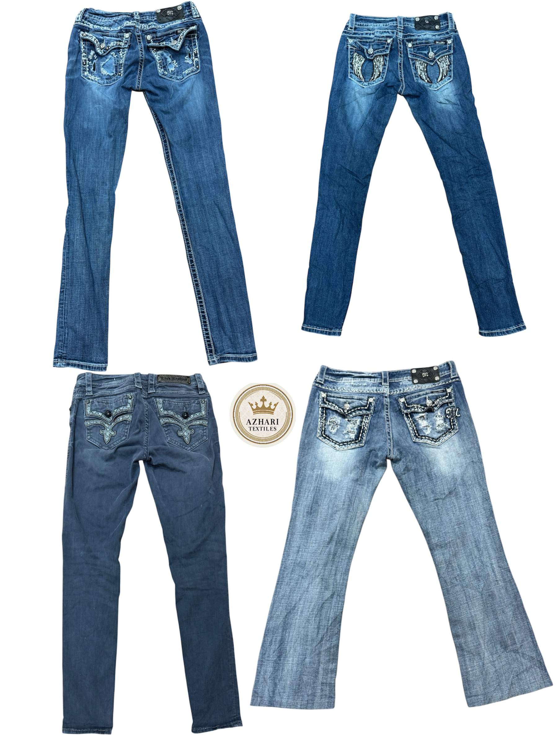 Miss Me Rock Revival Jeans 9 pcs At 532