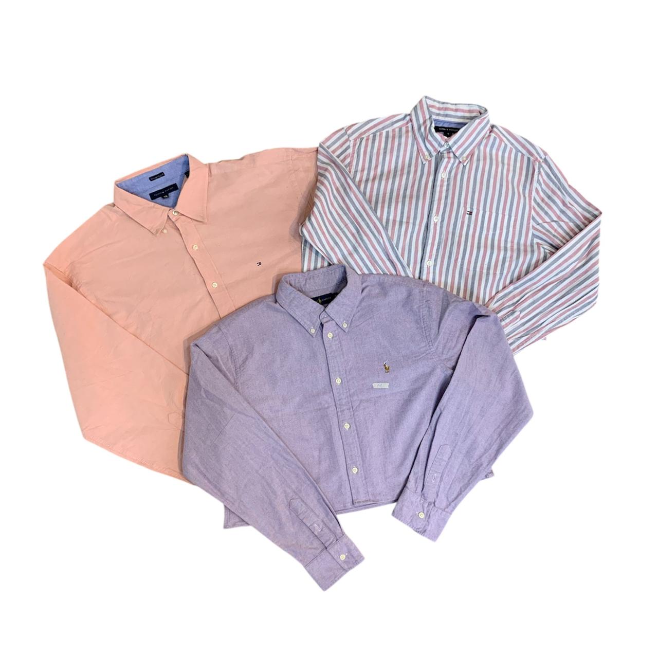 Camisa corta de botones reciclada de Tommy Hilfige..