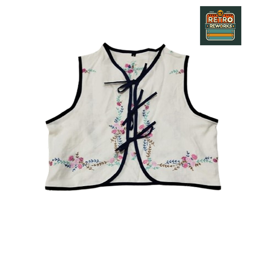 Upcycled Front Tie Tops