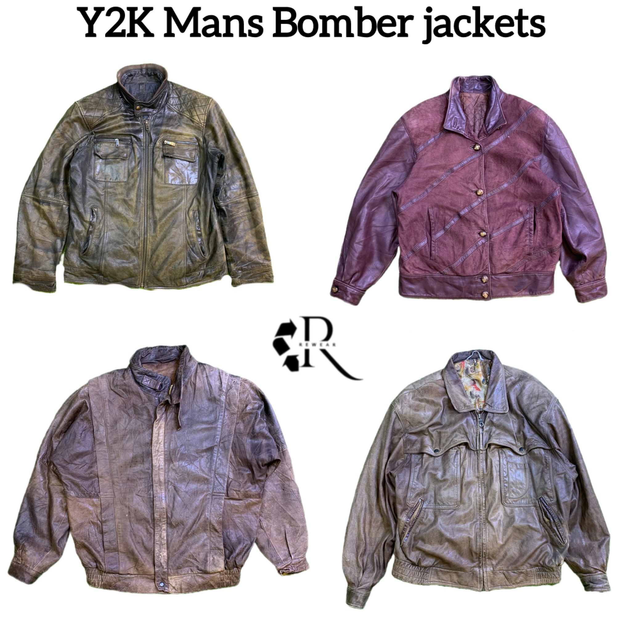 Y2K Mens bomber jackets RW-1592