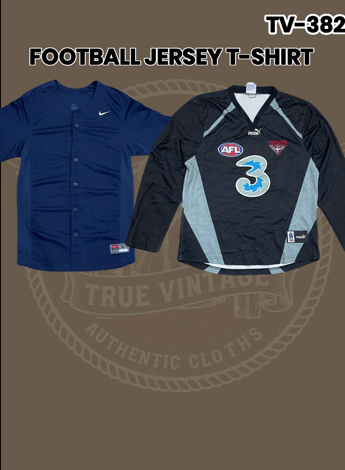 T-shirt de football maillot Tv-381