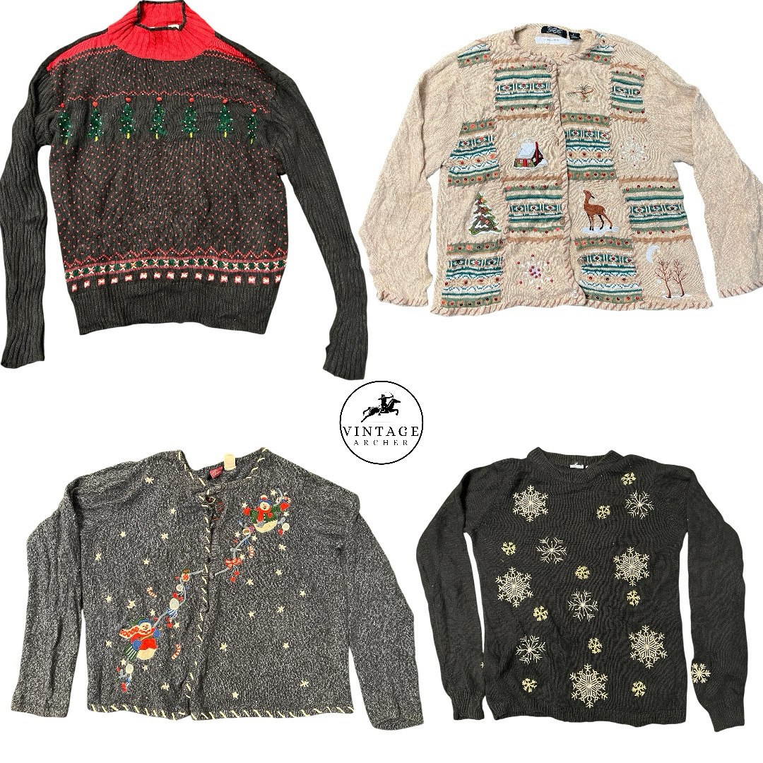 Y2K Hand Knitwear Christmas Edition: 10 Pcs (S-5)