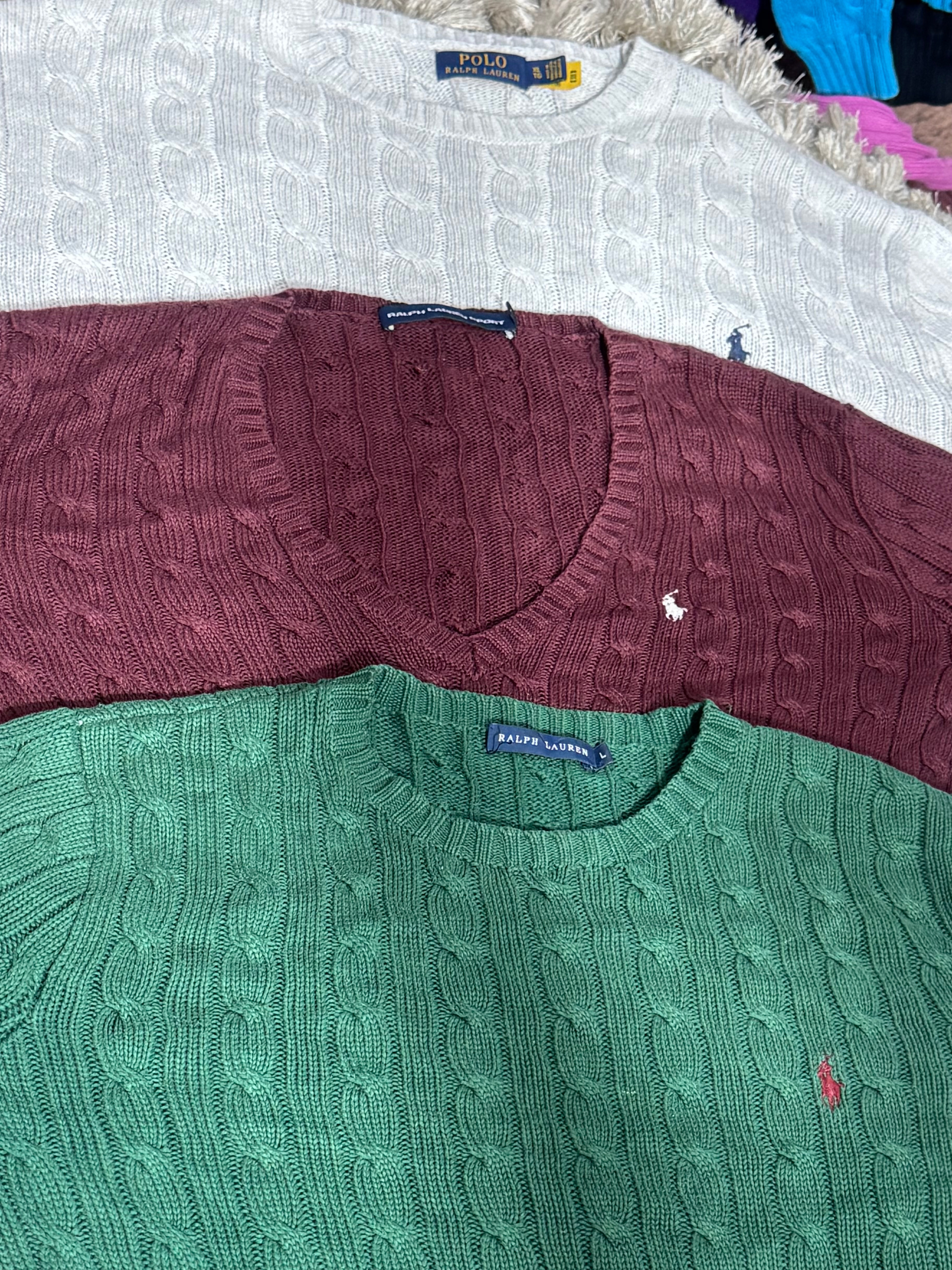 Tricôs de cable Ralph Lauren