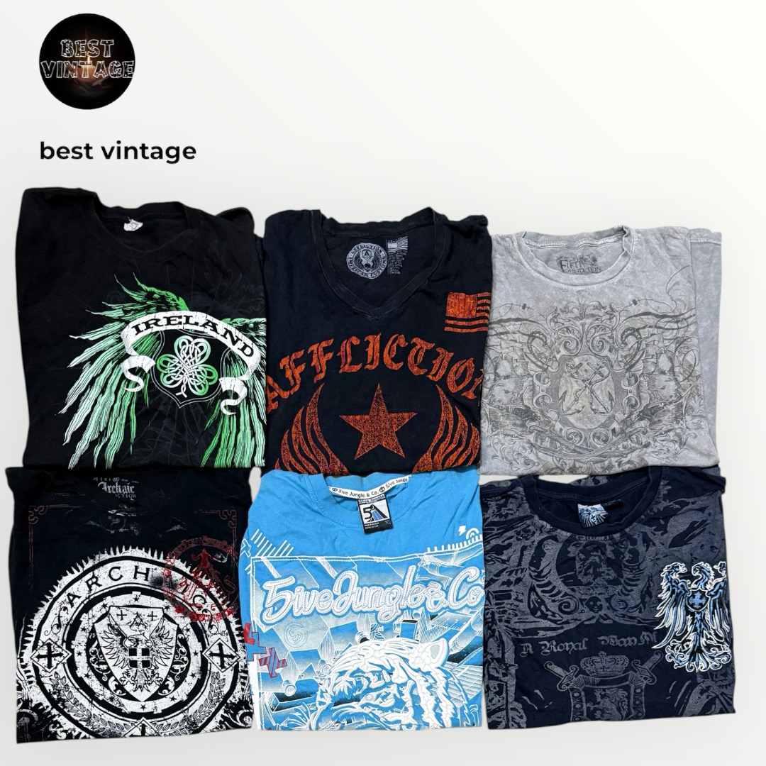 T-shirts Affliction 27 pièces