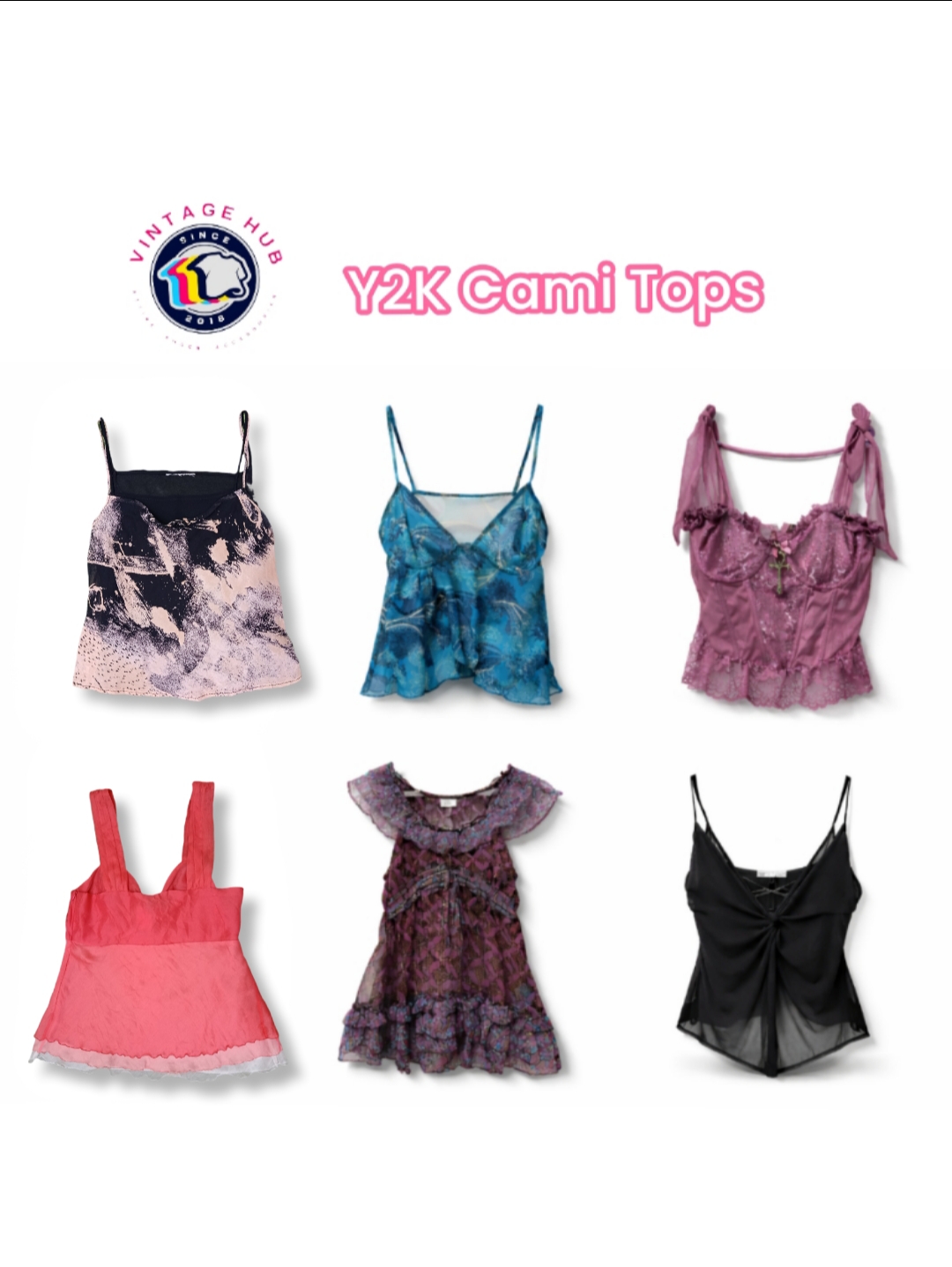 Y2K Cami Tops