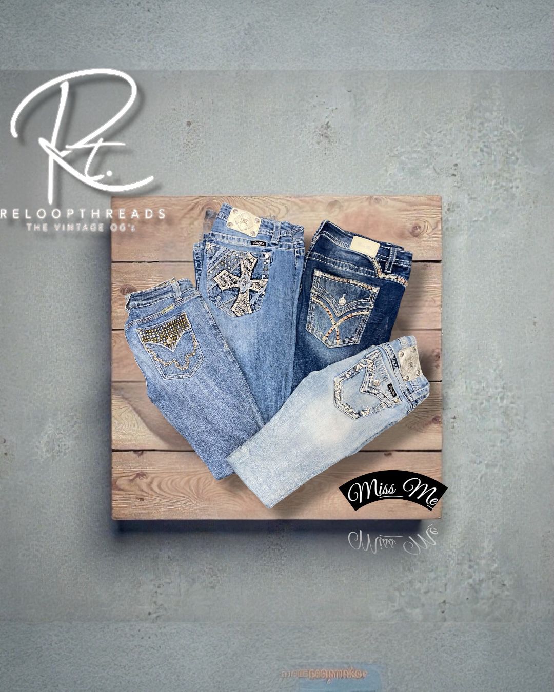 RT 1403 Miss Me Mix Jeans