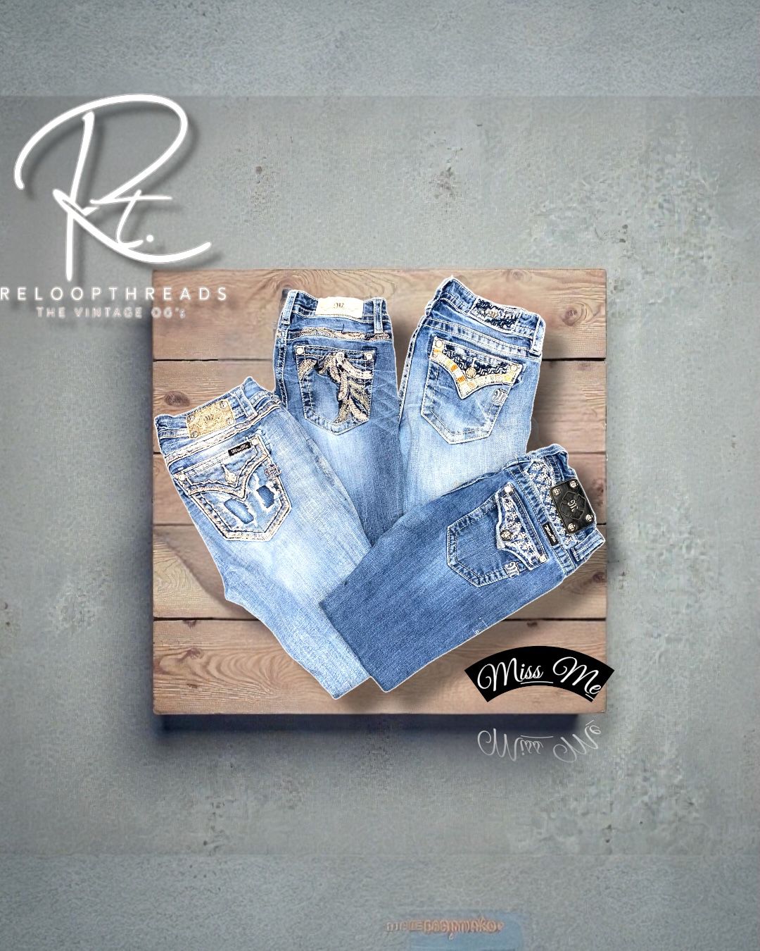 RT 1405 Miss Me Mix Jeans