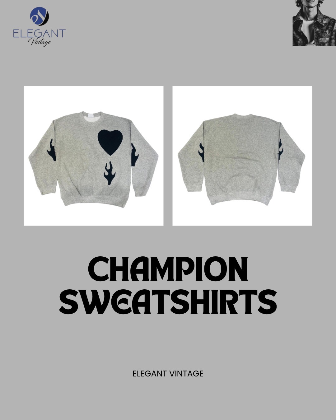 UPCYLED Champion Sweatshirts - EVR0118