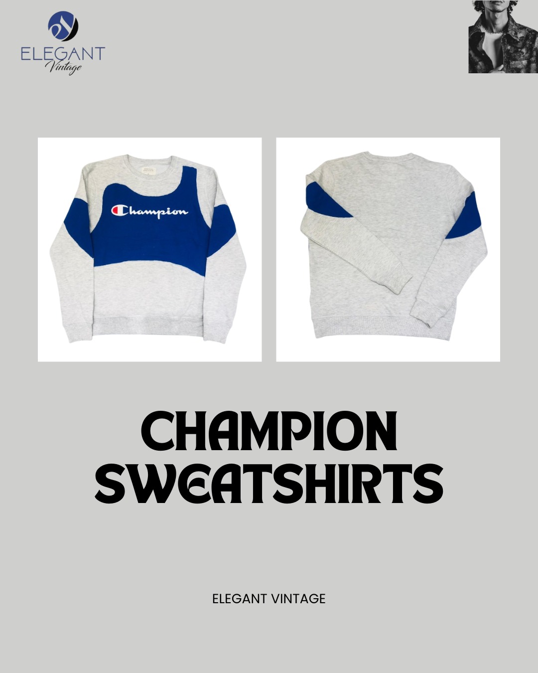 UPCYCLING Champion Sweatshirts - EVR0128