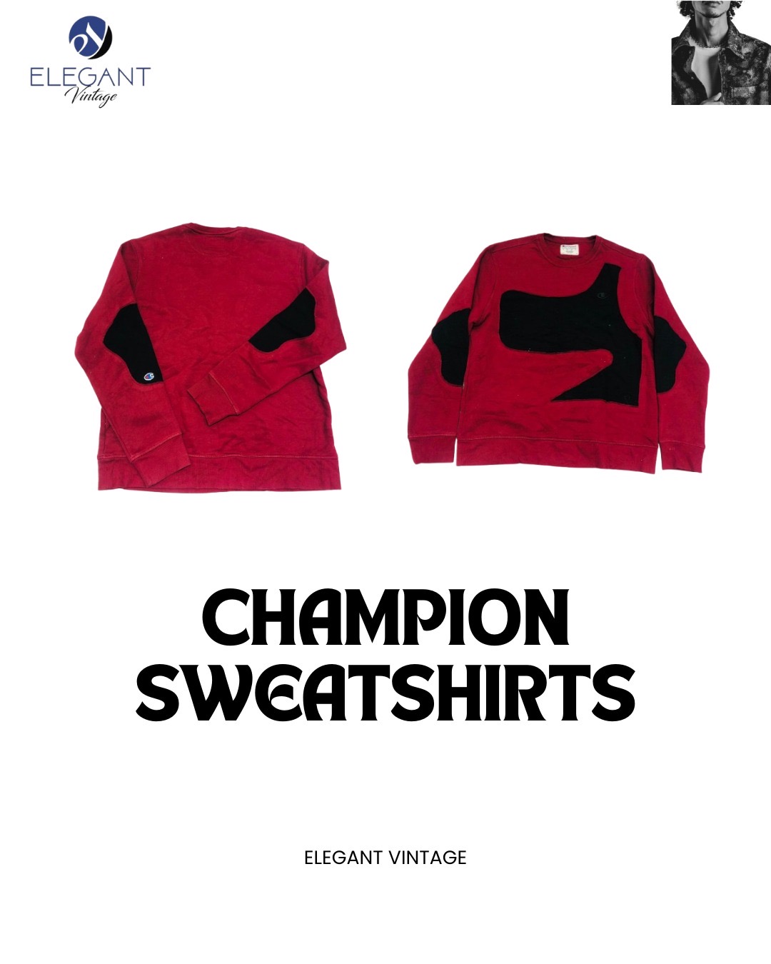 UPCYLED Champion Sweatshirts - EVR0135