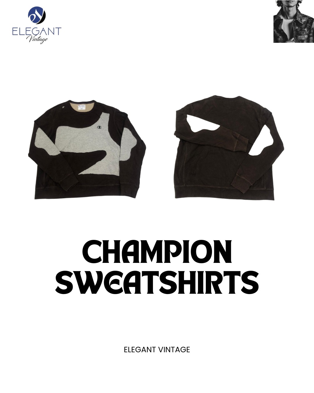 UPCYLED Champion Sweatshirts - EVR0144