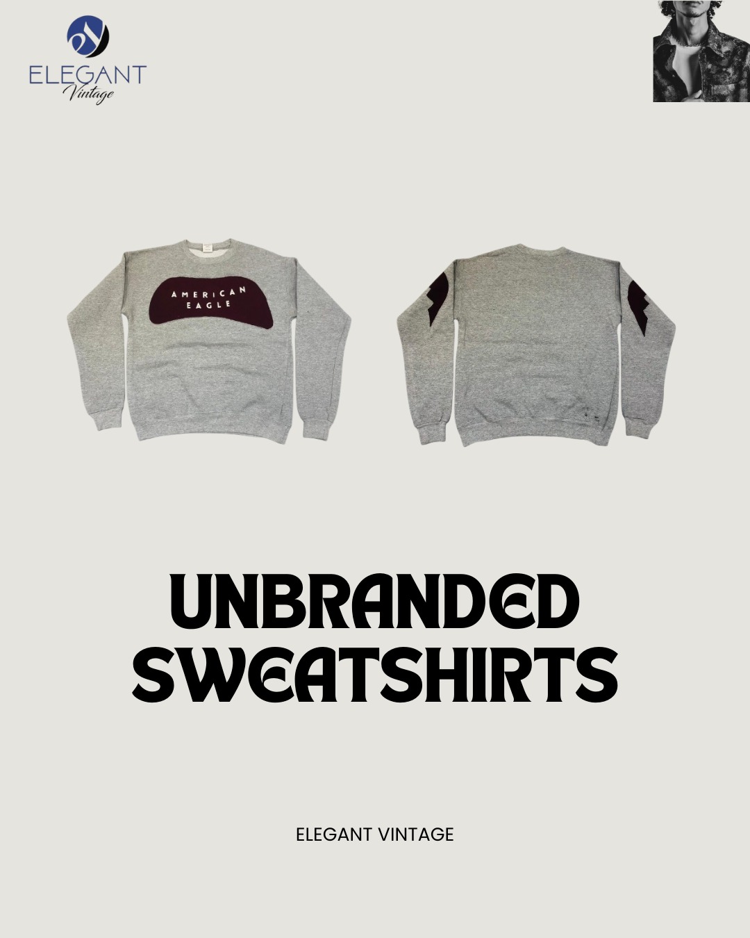 UPCYCLED Unbranded Sweatshirts - EVR0157
