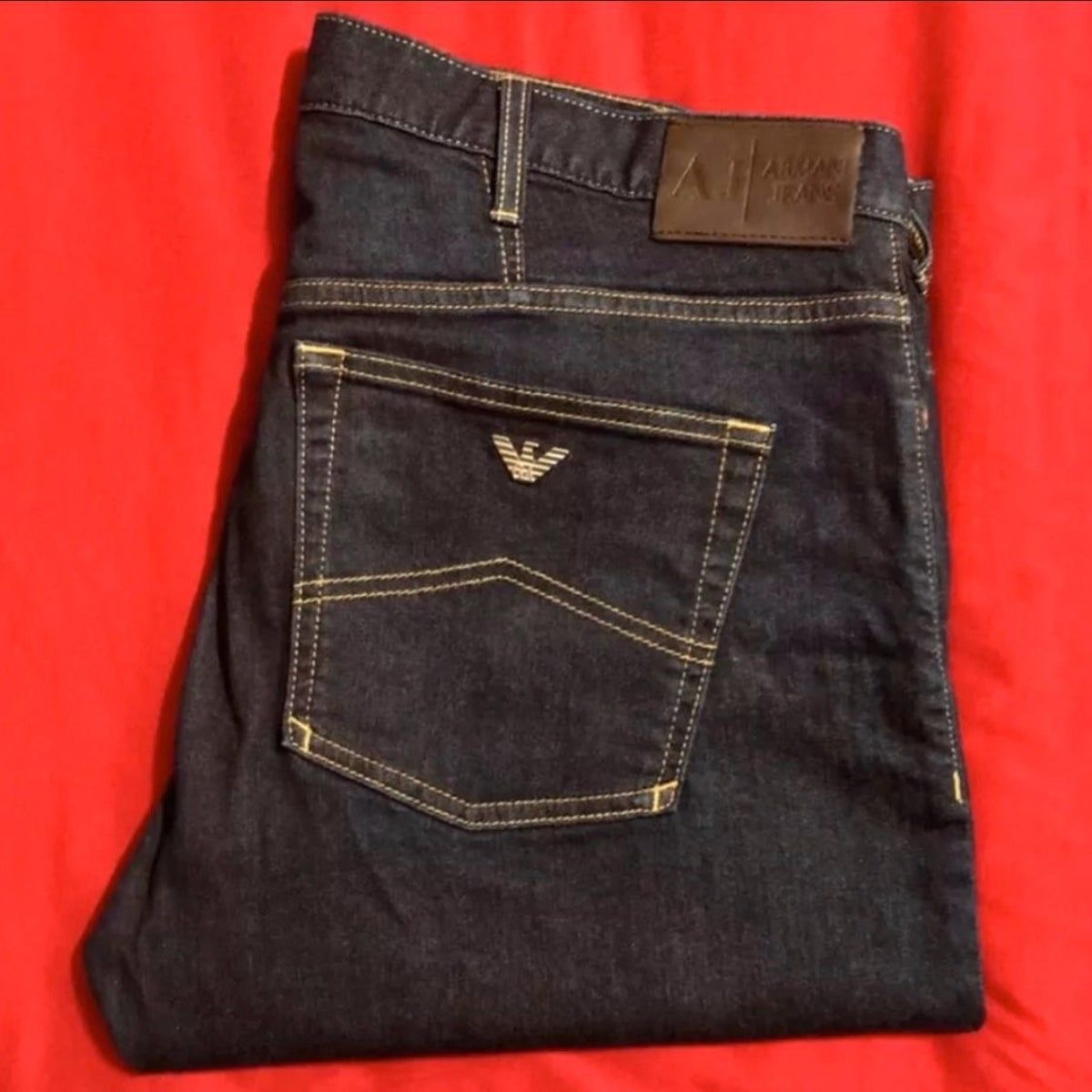 Armani and D&G without printed Jeans