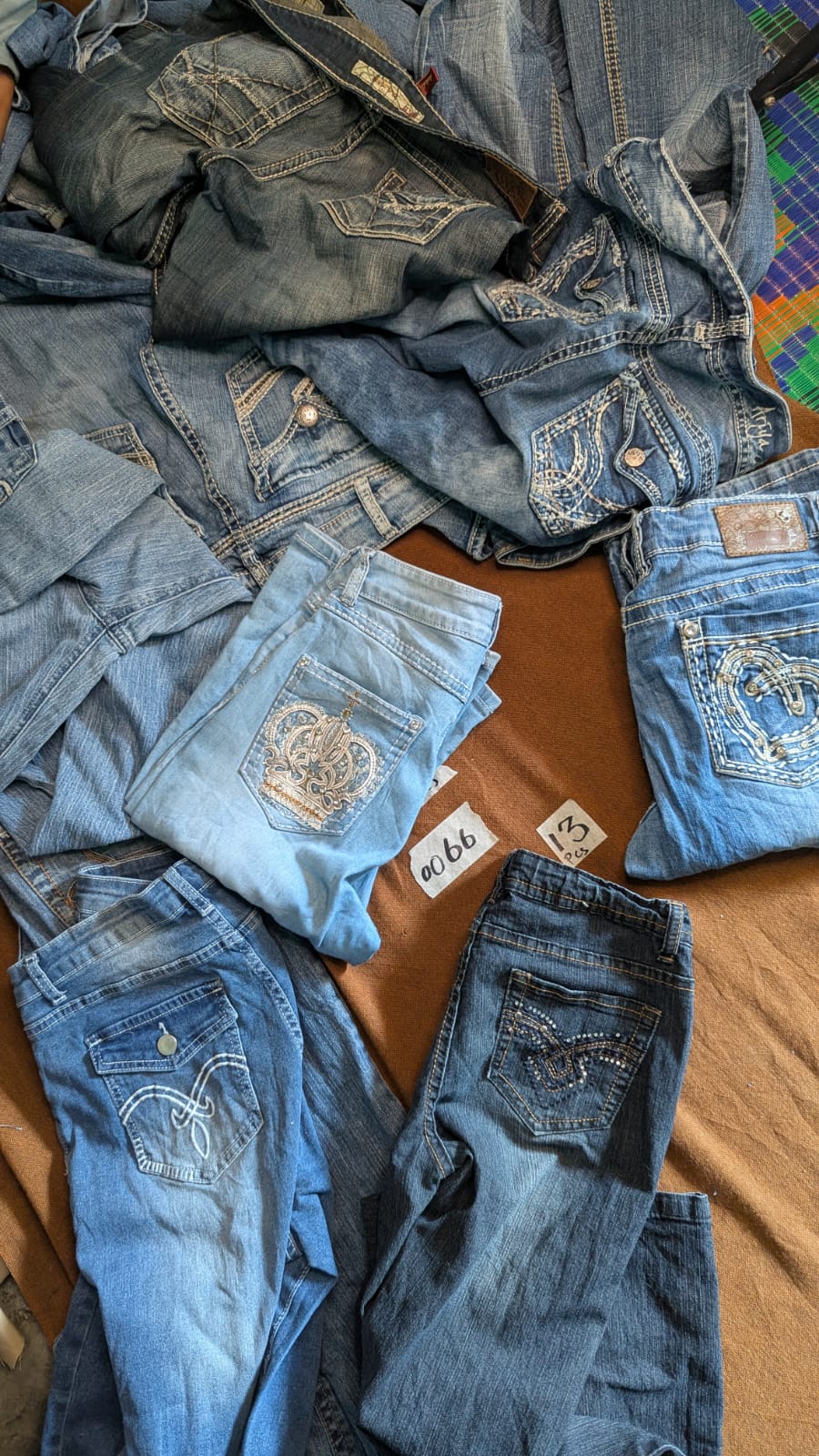 Jeans bootcut Y2K da donna