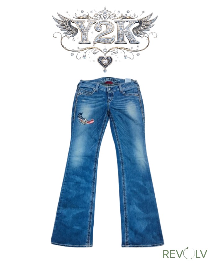 Y2K Embroided Jeans Mix Bundle | Bootcut | Flared ..