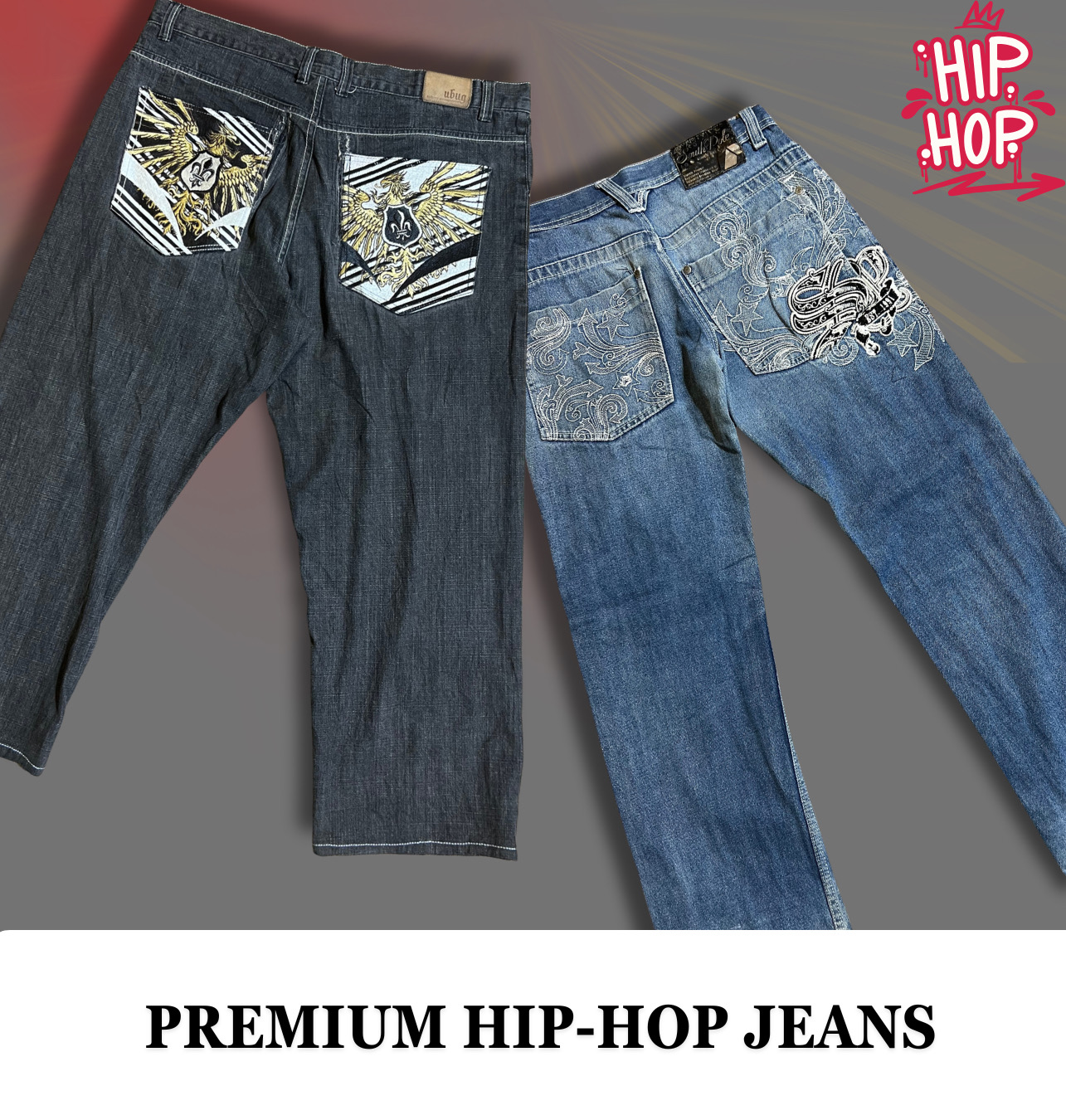 Branded Hip Hop Jeans including Southpole, Ecko, D..