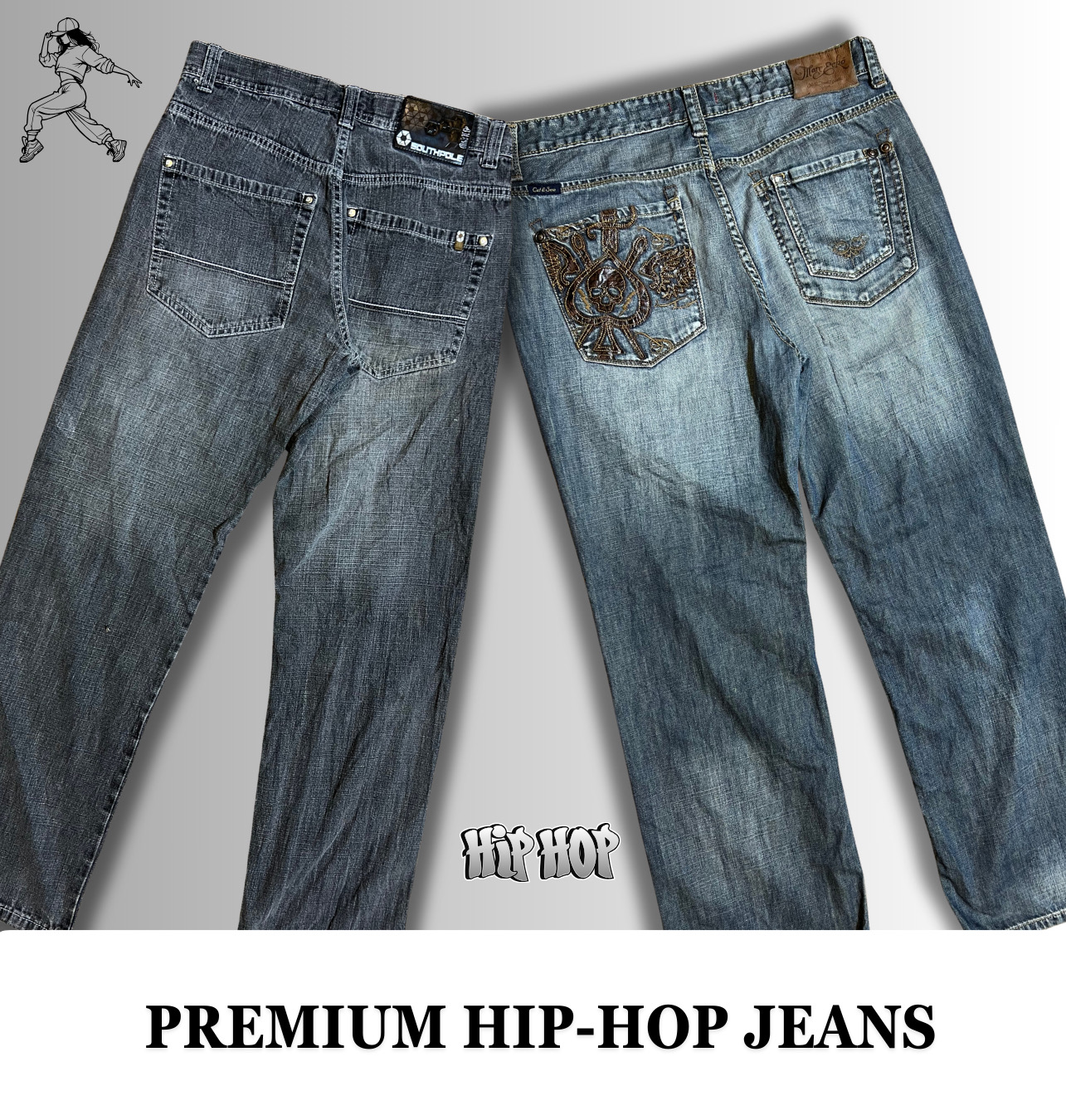 Premium Hip Hop Jeans (Southpole, Marc Ecko und an..